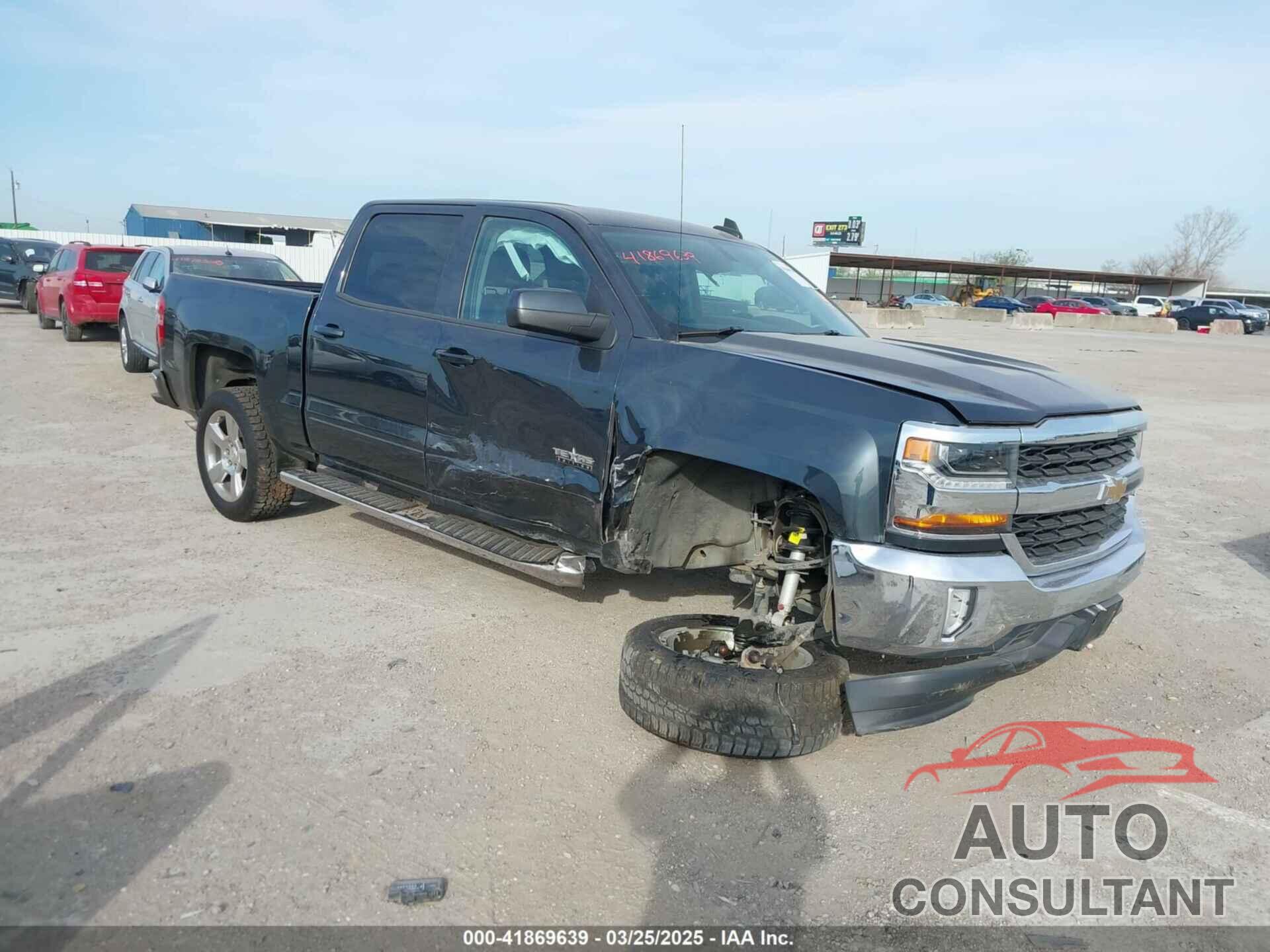 CHEVROLET SILVERADO 1500 2018 - 3GCPCREC5JG368605