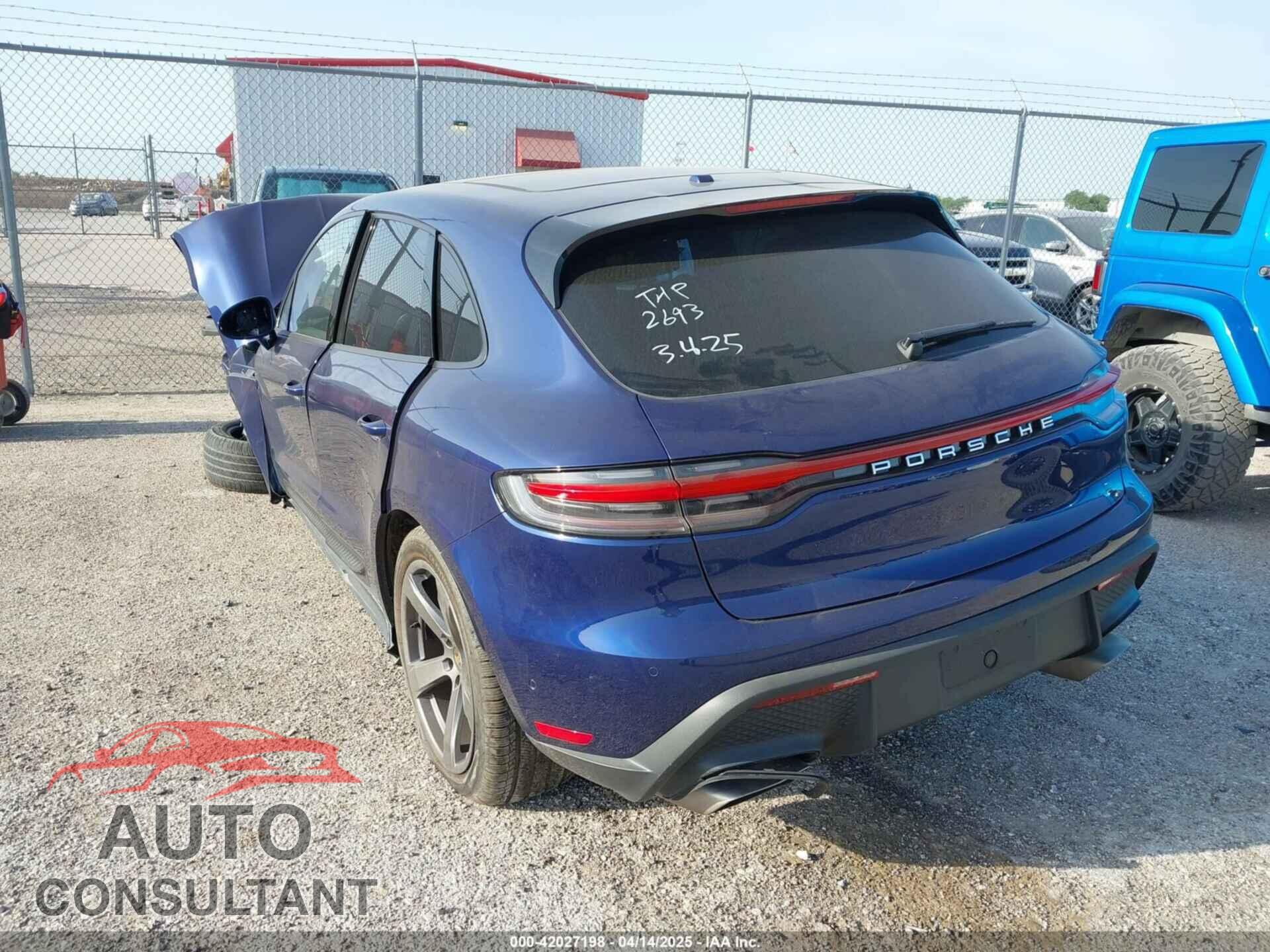 PORSCHE MACAN 2022 - WP1AA2A51NLB02693