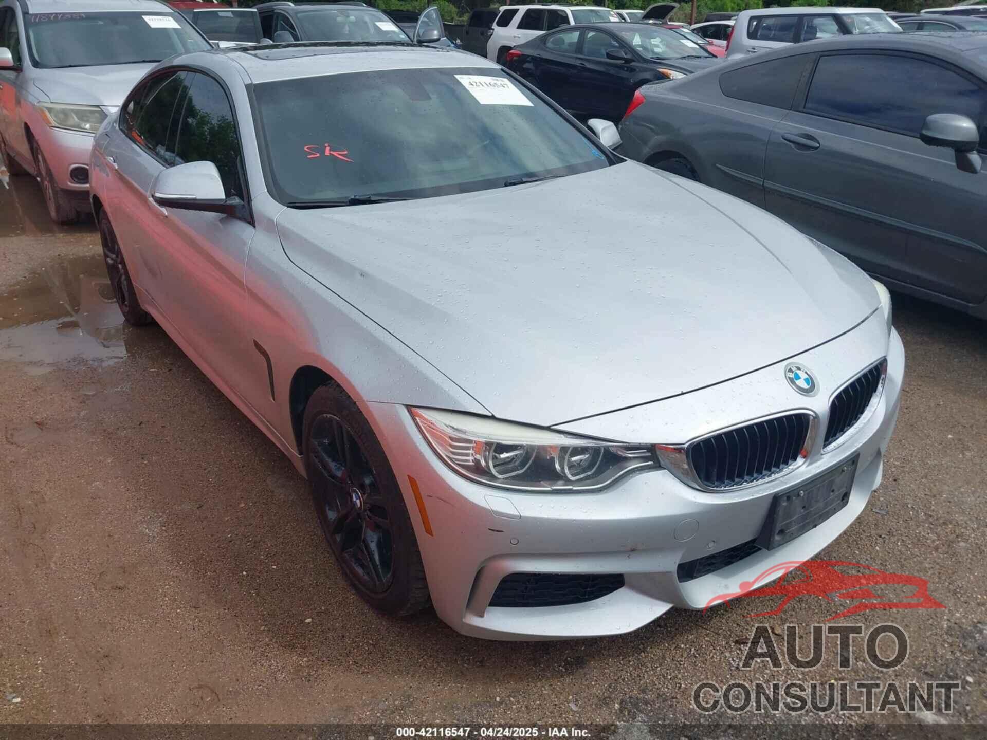 BMW 428 GRAN COUPE 2015 - WBA4C9C50FD330482