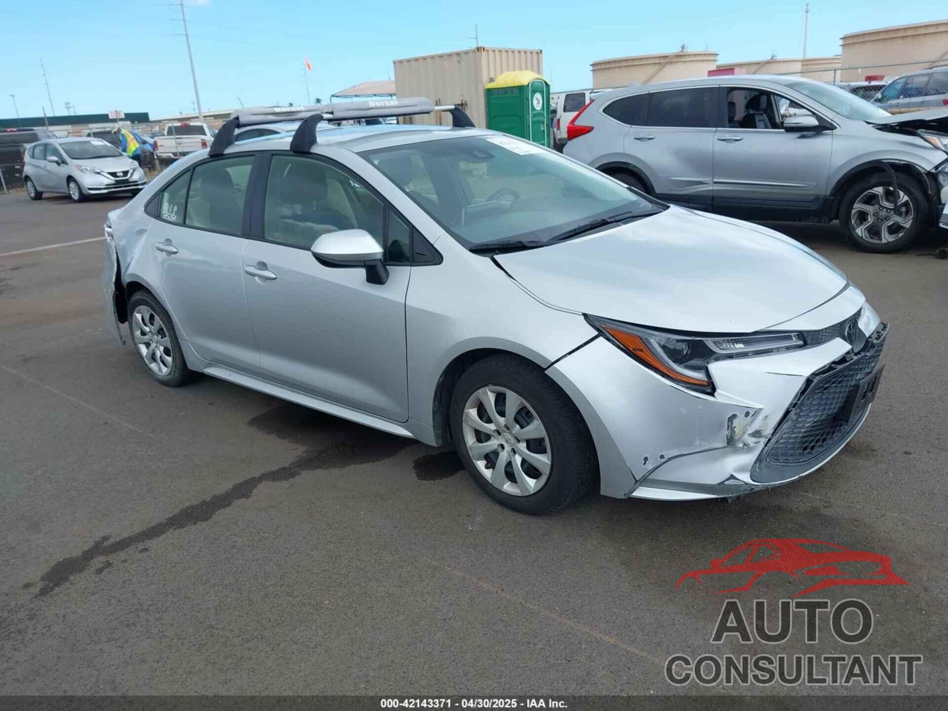 TOYOTA COROLLA 2020 - JTDEPRAE9LJ020777