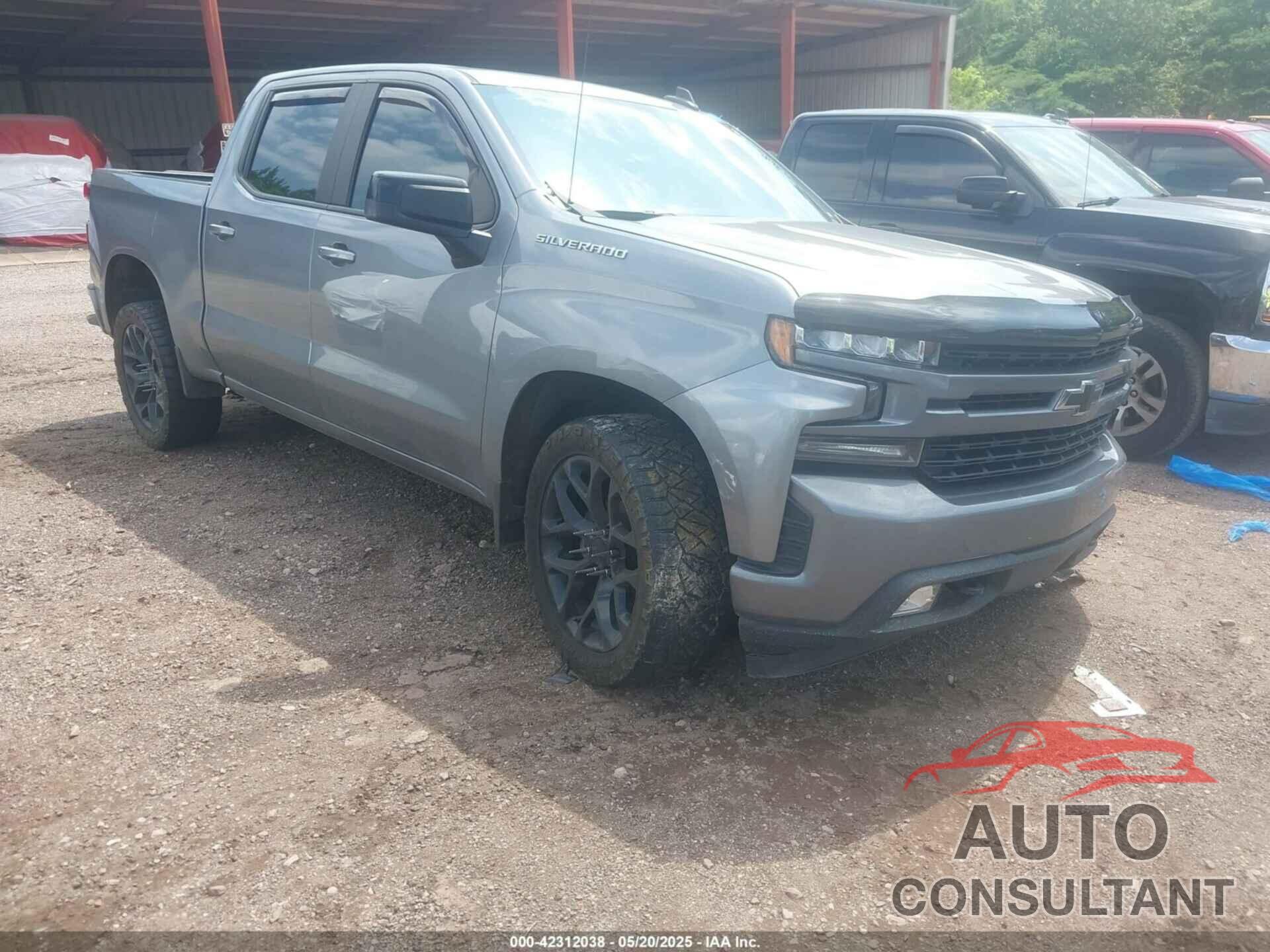 CHEVROLET SILVERADO 1500 2020 - 3GCPWDED2LG204556