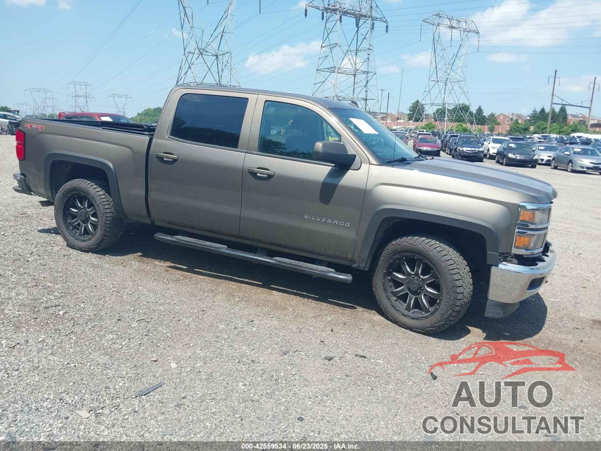 CHEVROLET SILVERADO 1500 2014 - 3GCUKREC8EG486322