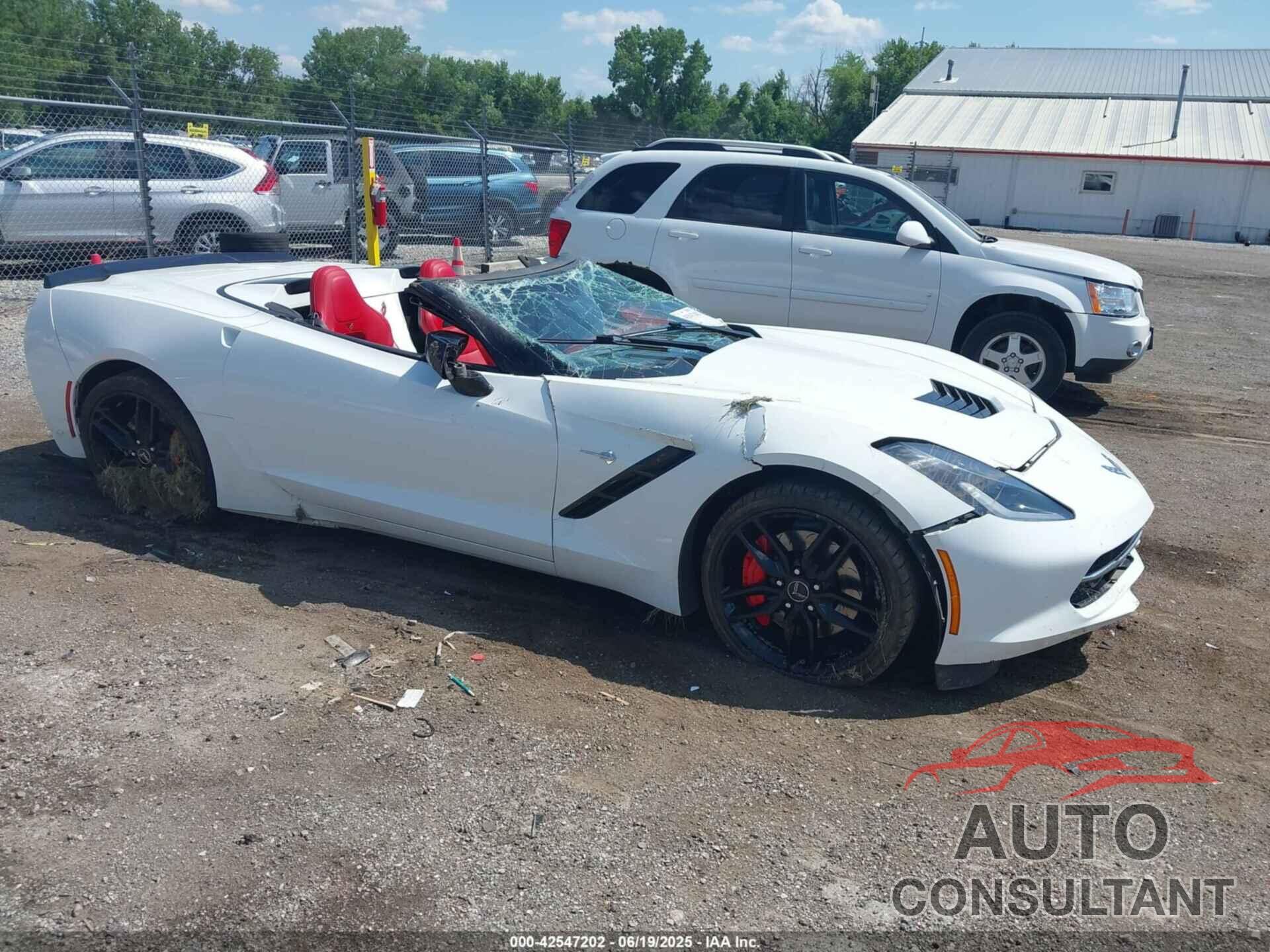 CHEVROLET CORVETTE STINGRAY 2014 - 1G1YL3D74E5128781
