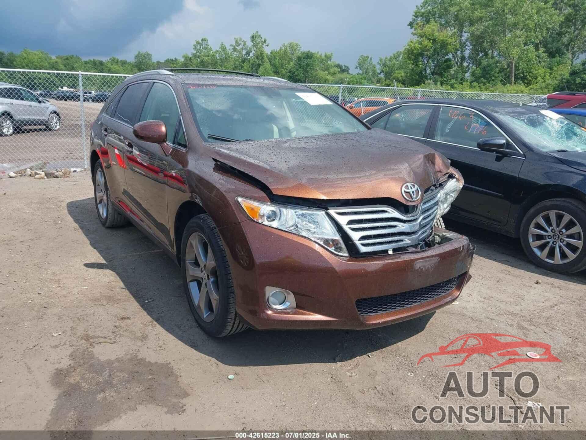 TOYOTA VENZA 2011 - 4T3ZK3BB3BU037012