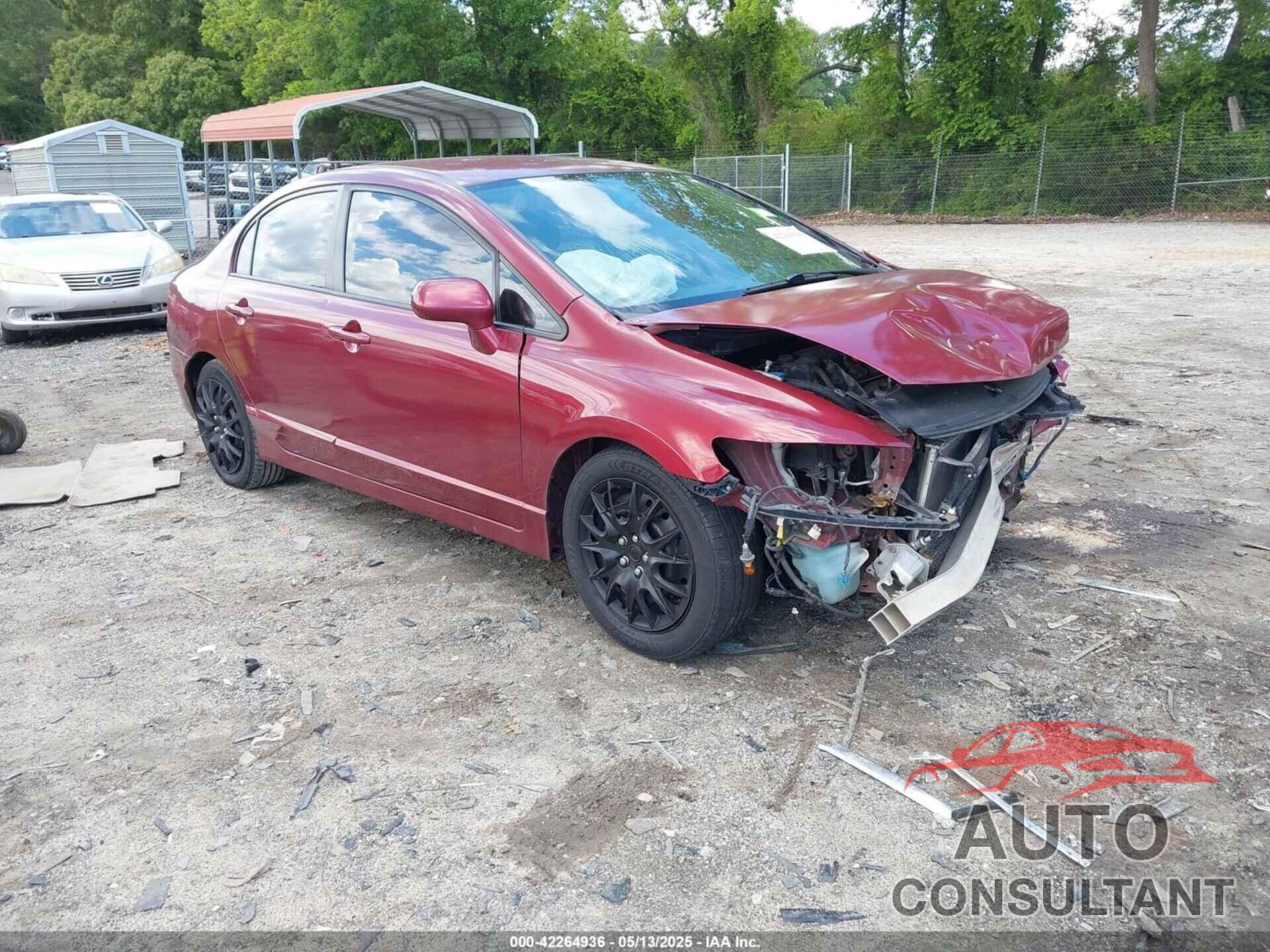 HONDA CIVIC 2010 - 2HGFA1F55AH516417