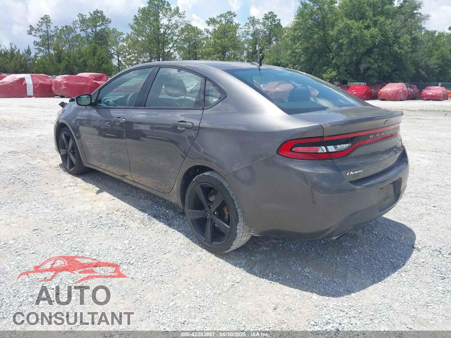 DODGE DART 2015 - 1C3CDFBB0FD391529