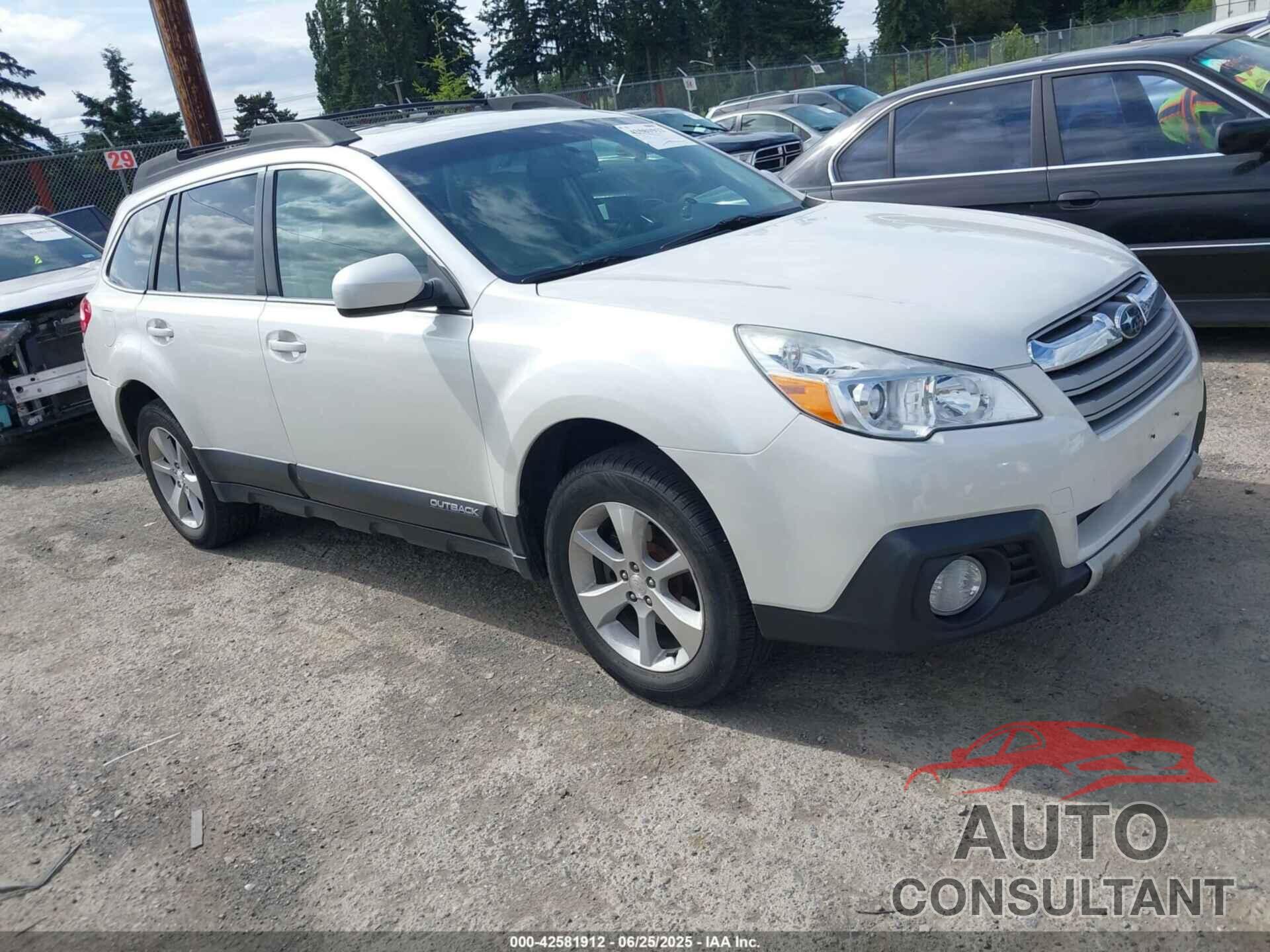 SUBARU OUTBACK 2013 - 4S4BRCKC4D3321790