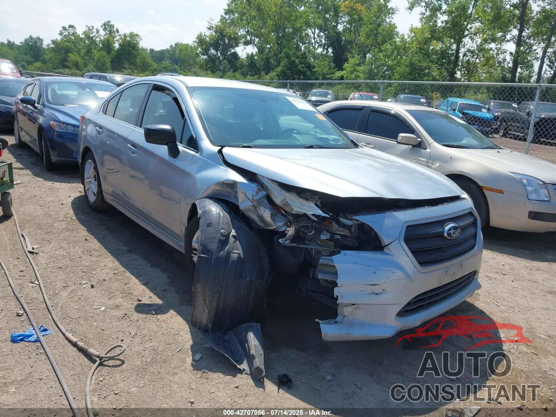 SUBARU LEGACY 2016 - 4S3BNBA60G3030875