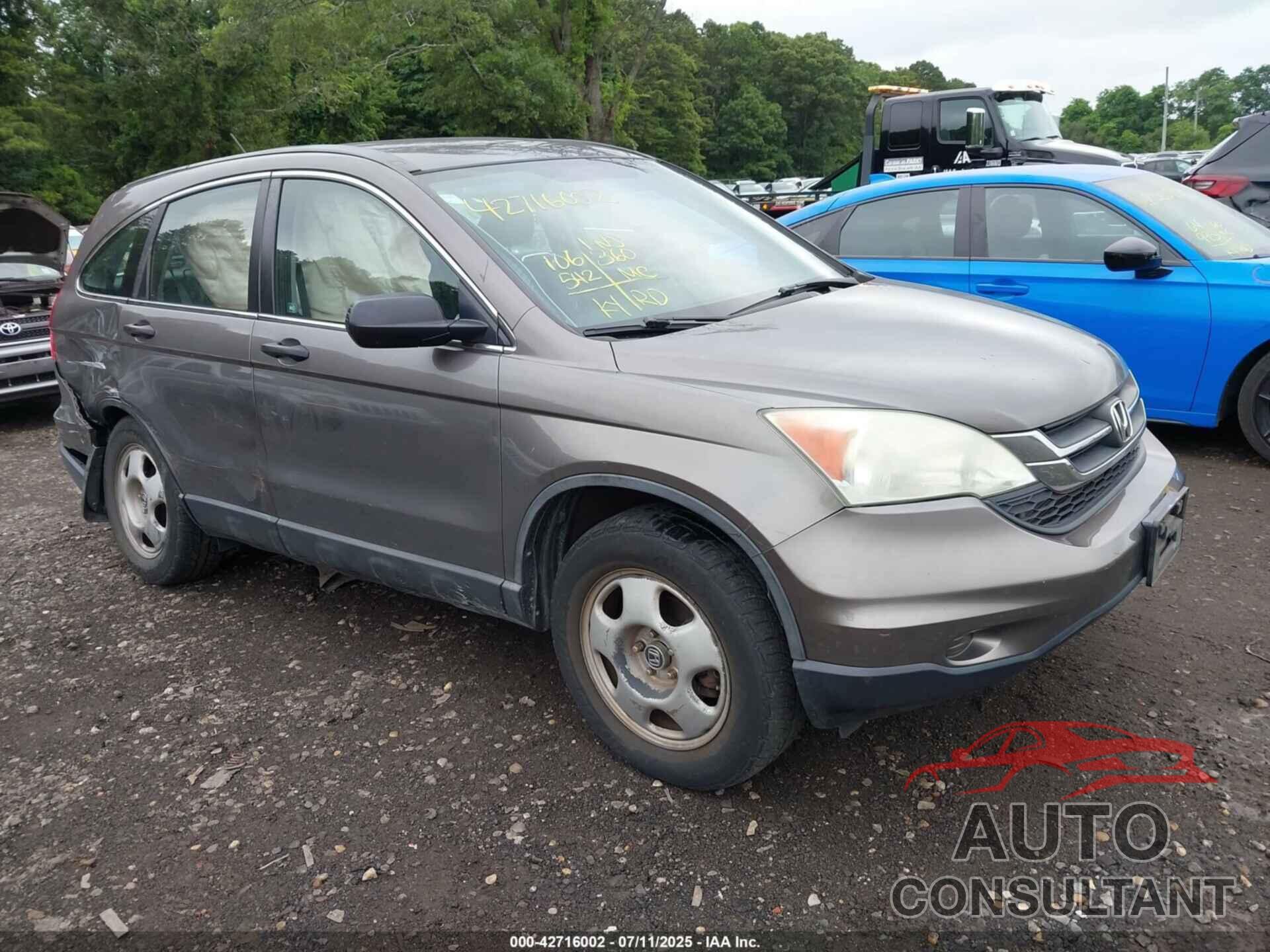 HONDA CR-V 2010 - 5J6RE4H39AL038593