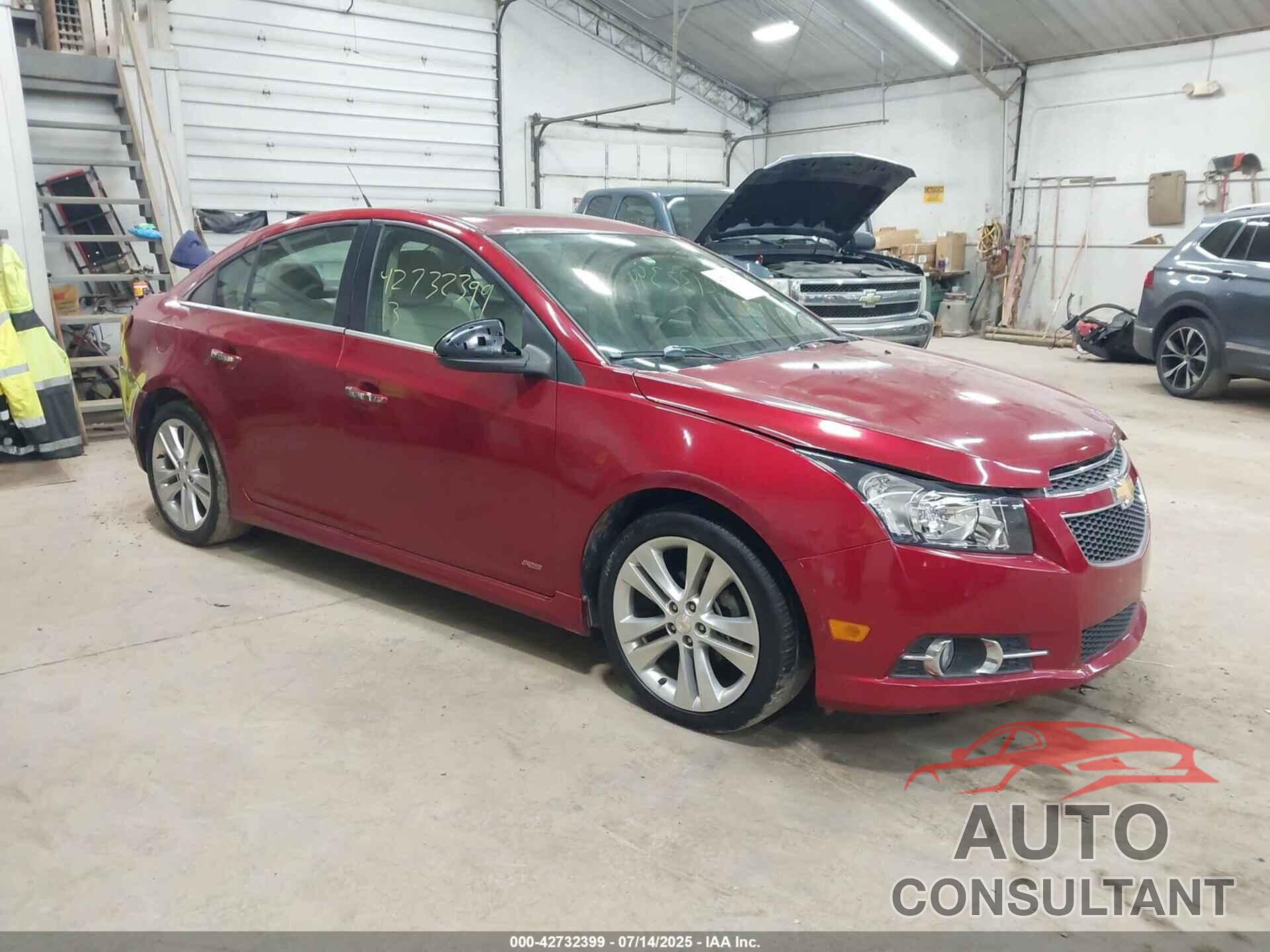 CHEVROLET CRUZE 2013 - 1G1PG5SB3D7304564