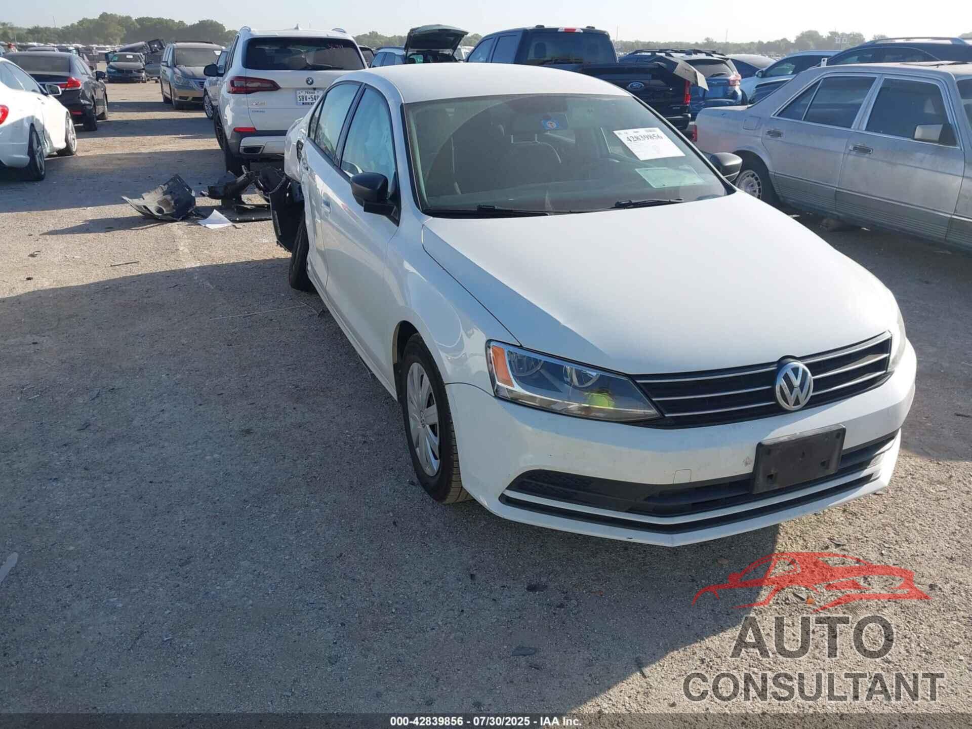 VOLKSWAGEN JETTA 2016 - 3VW267AJ3GM323227