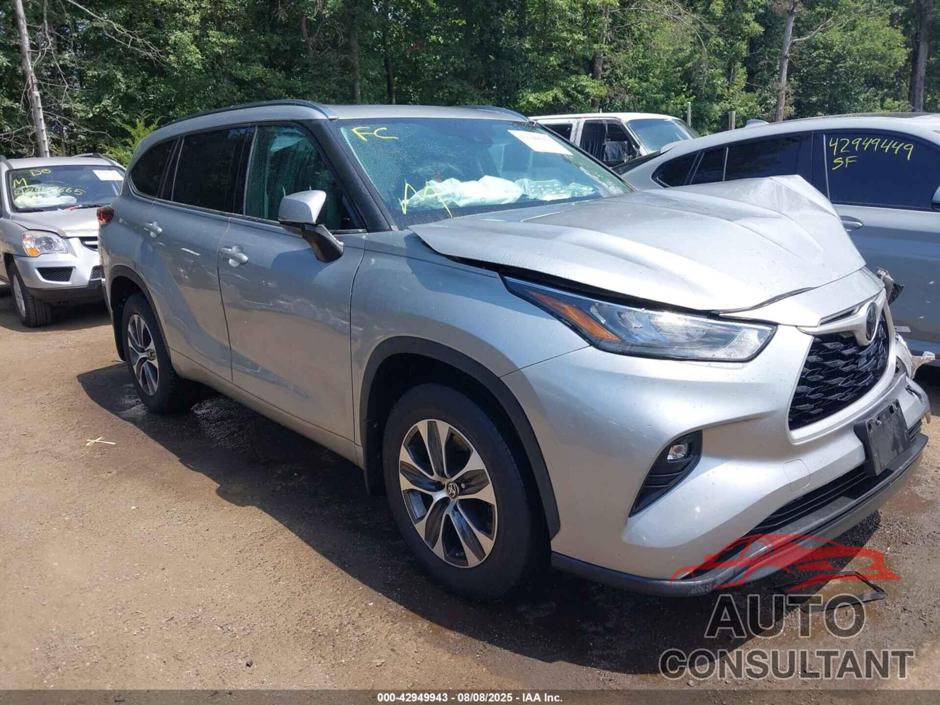 TOYOTA HIGHLANDER 2020 - 5TDHZRBH6LS501895