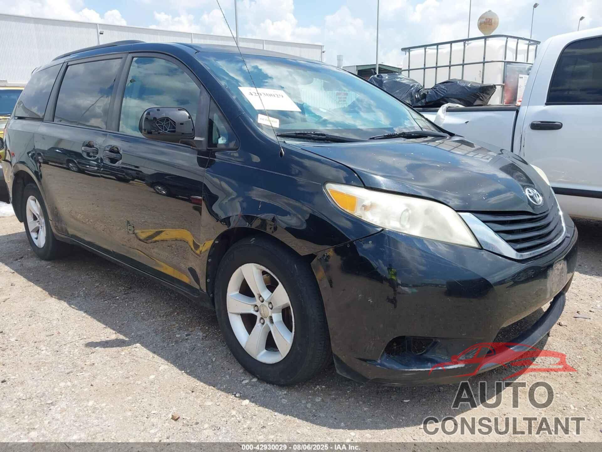 TOYOTA SIENNA 2012 - 5TDKK3DCXCS194076