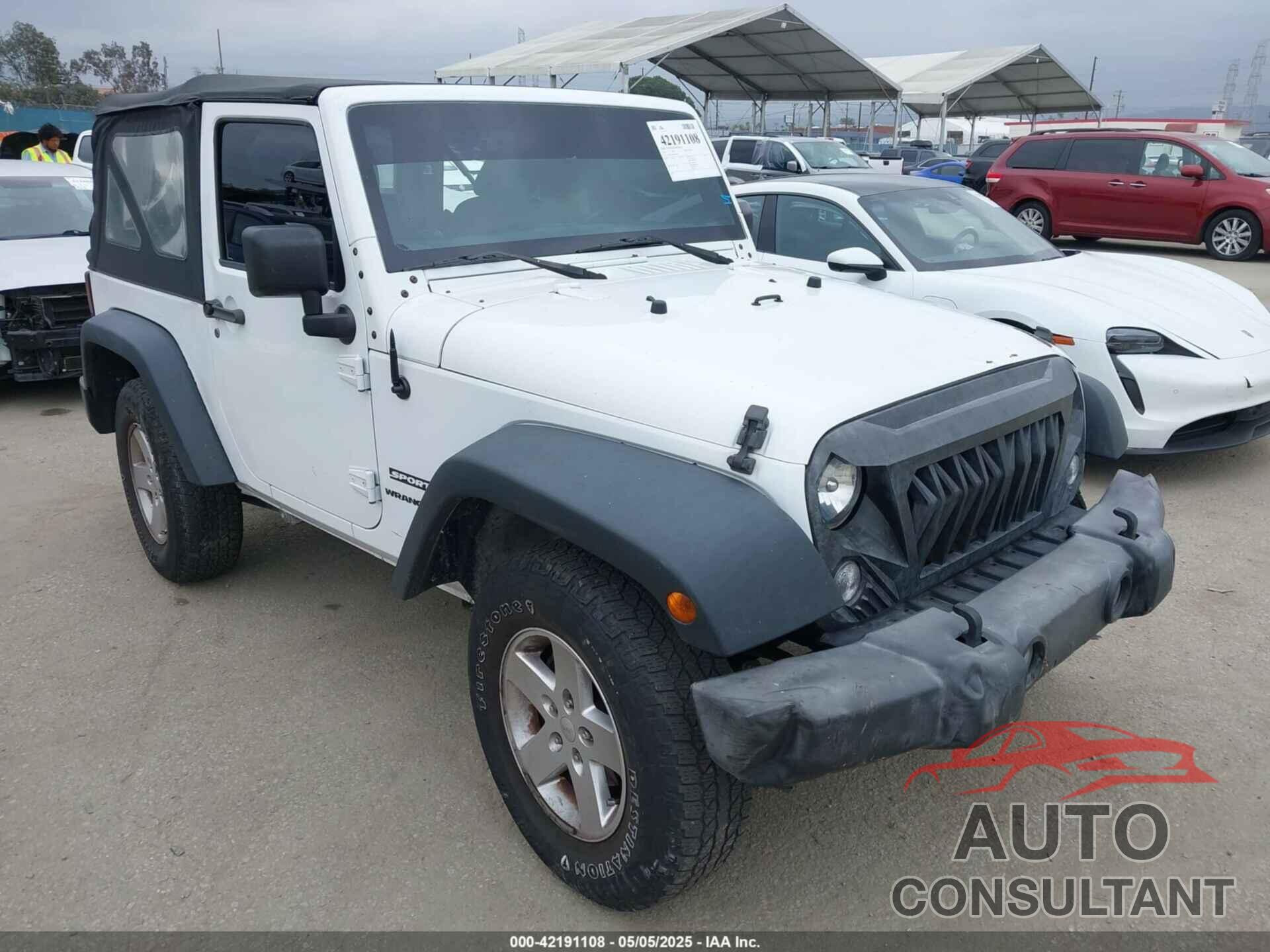 JEEP WRANGLER 2015 - 1C4AJWAG6FL692935