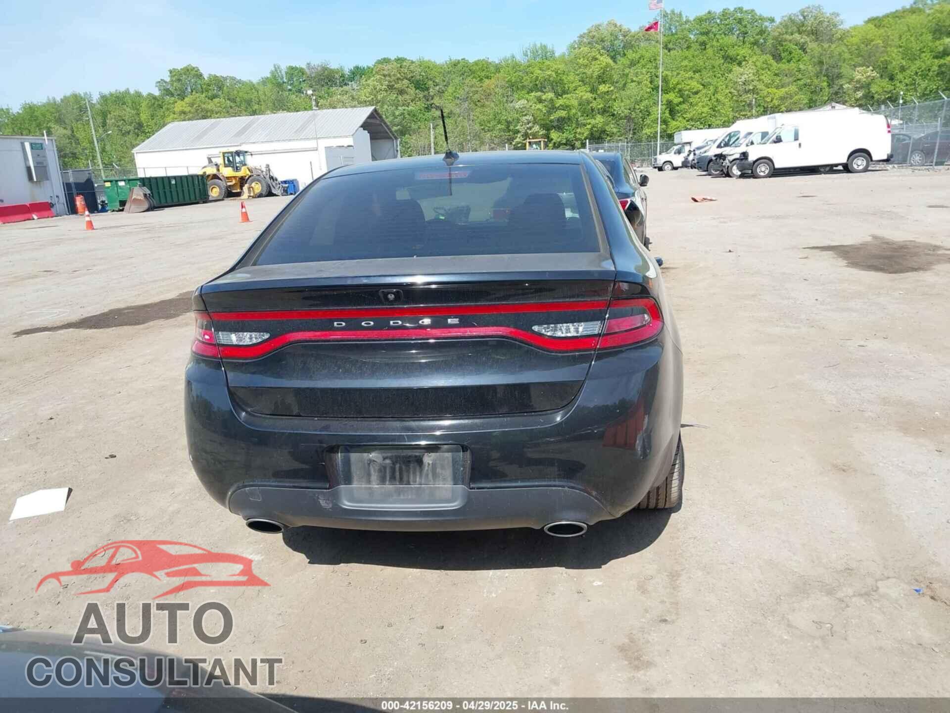 DODGE DART 2014 - 1C3CDFBB7ED926628