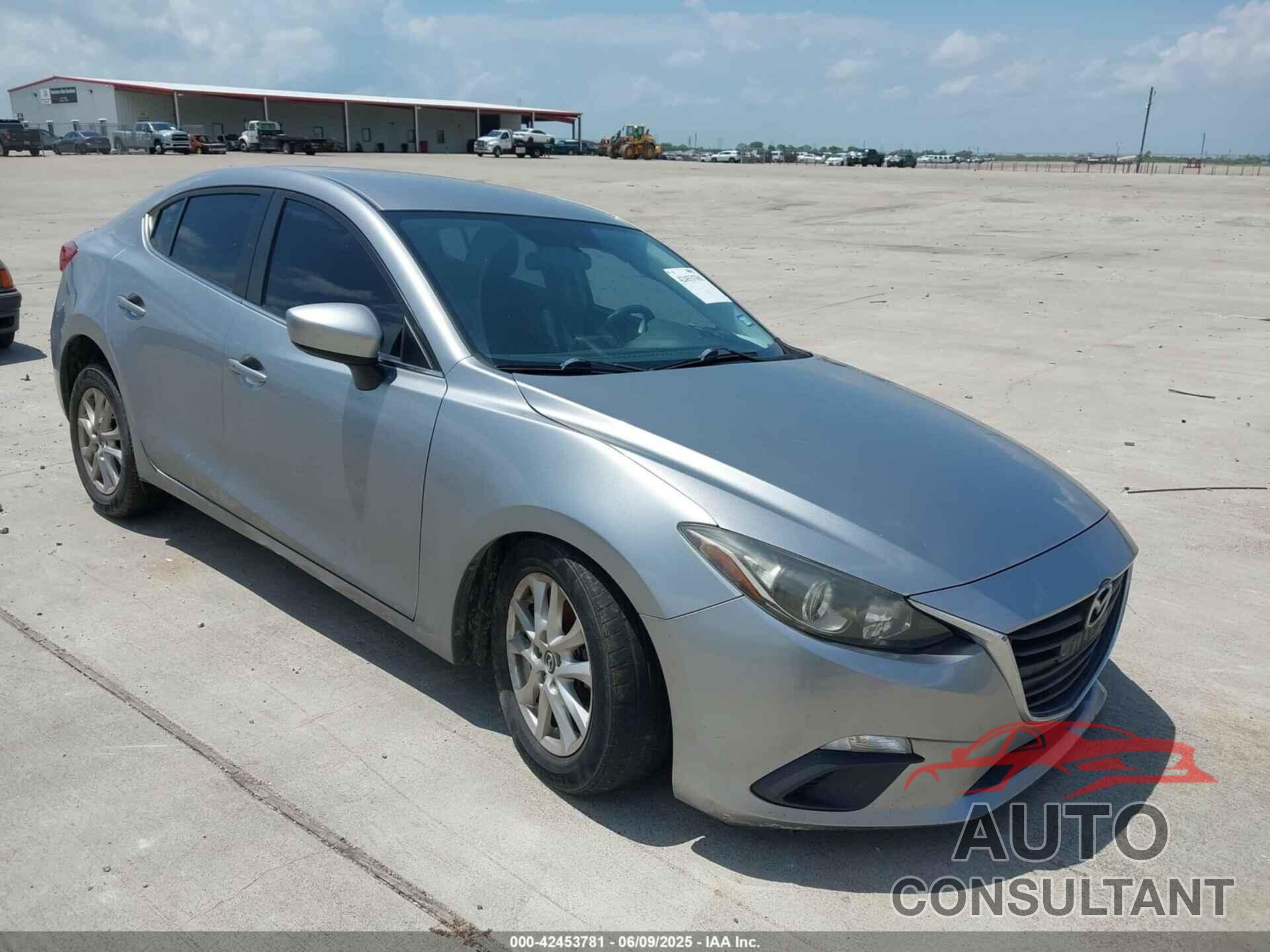 MAZDA MAZDA3 2014 - JM1BM1V74E1127358