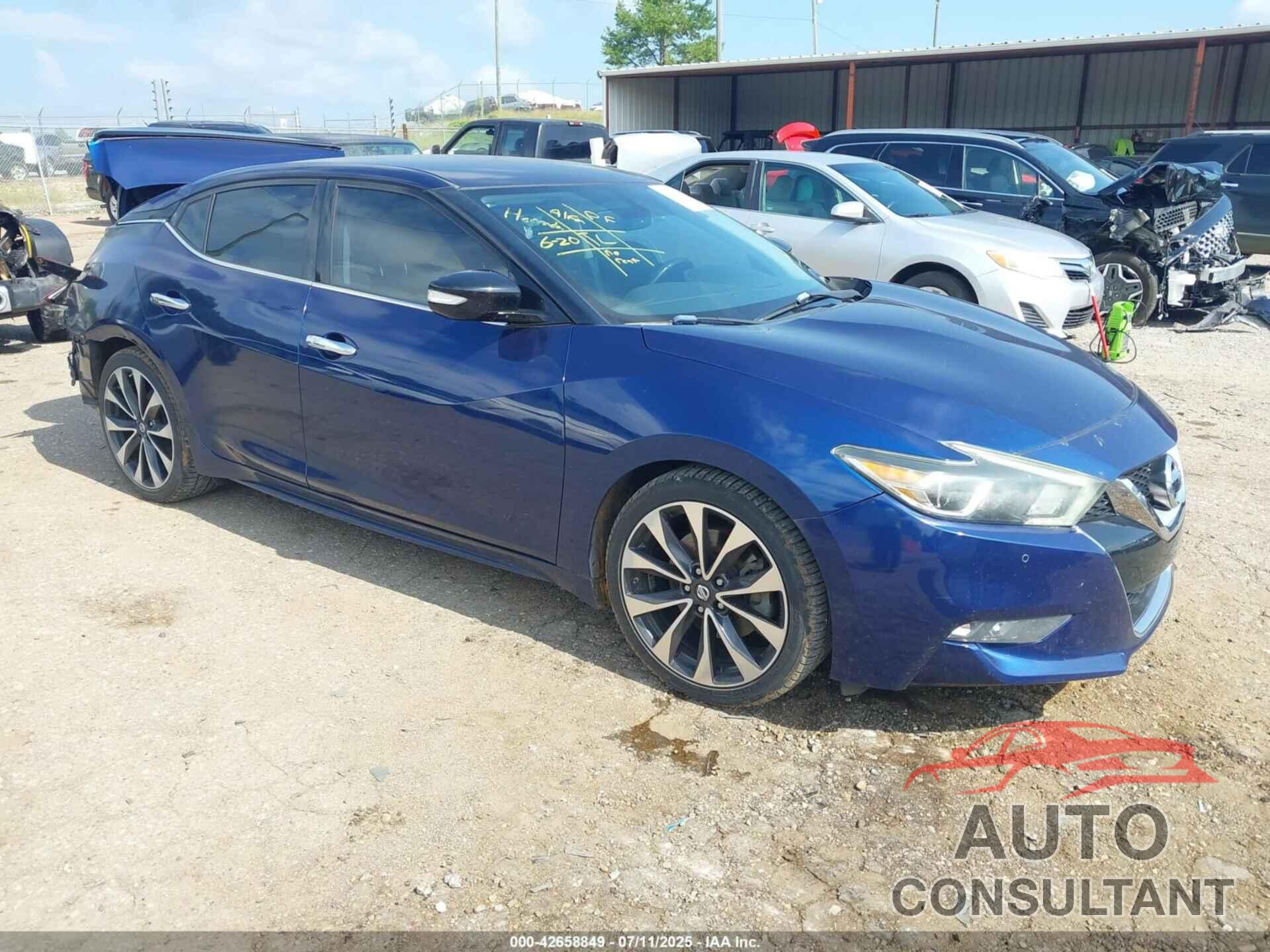 NISSAN MAXIMA 2016 - 1N4AA6AP4GC425770