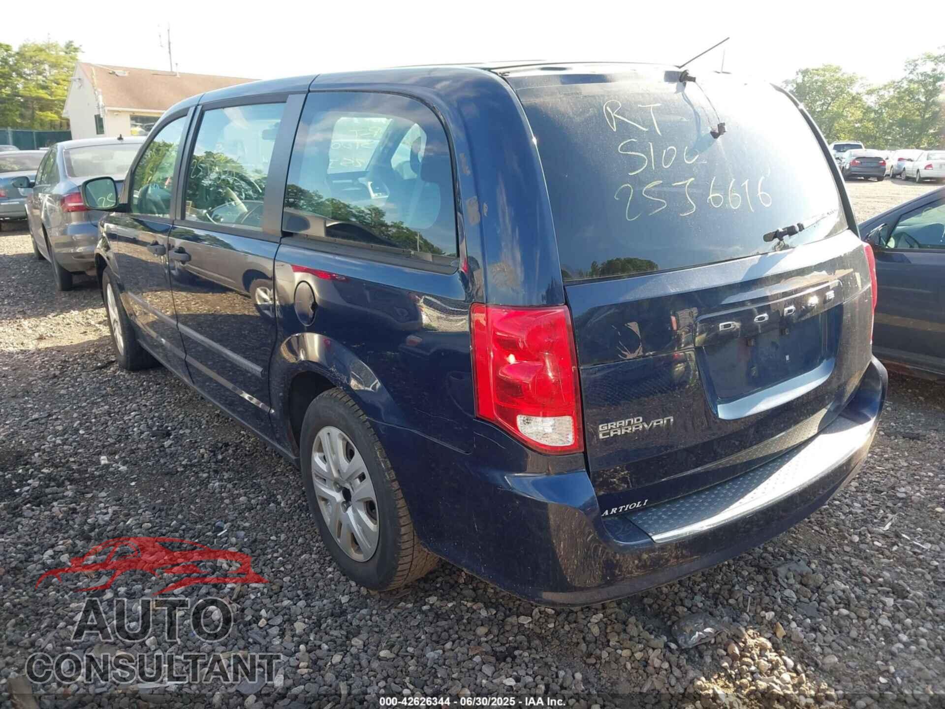 DODGE GRAND CARAVAN 2013 - 2C4RDGBG5DR795475