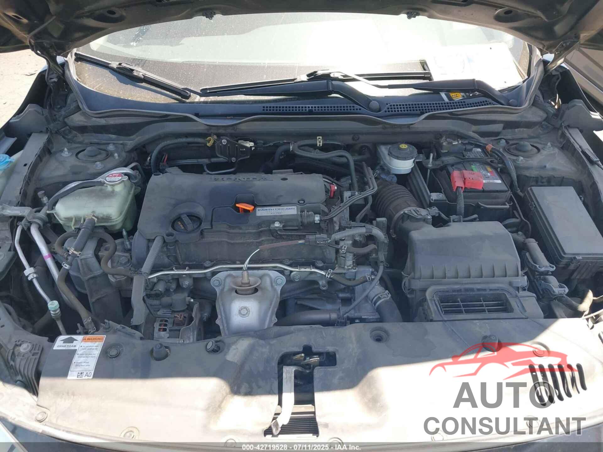 HONDA CIVIC 2017 - 2HGFC2F50HH512396