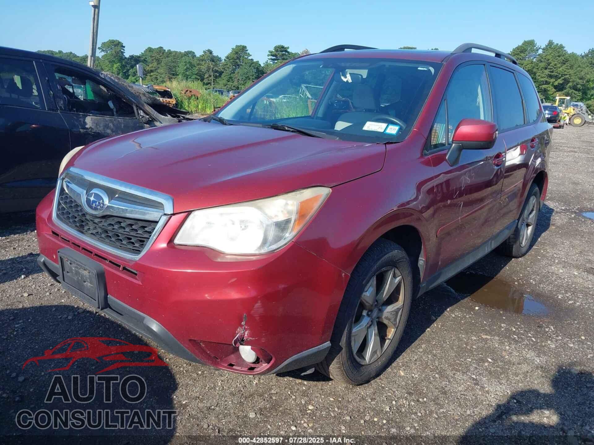 SUBARU FORESTER 2014 - JF2SJAEC2EH484732