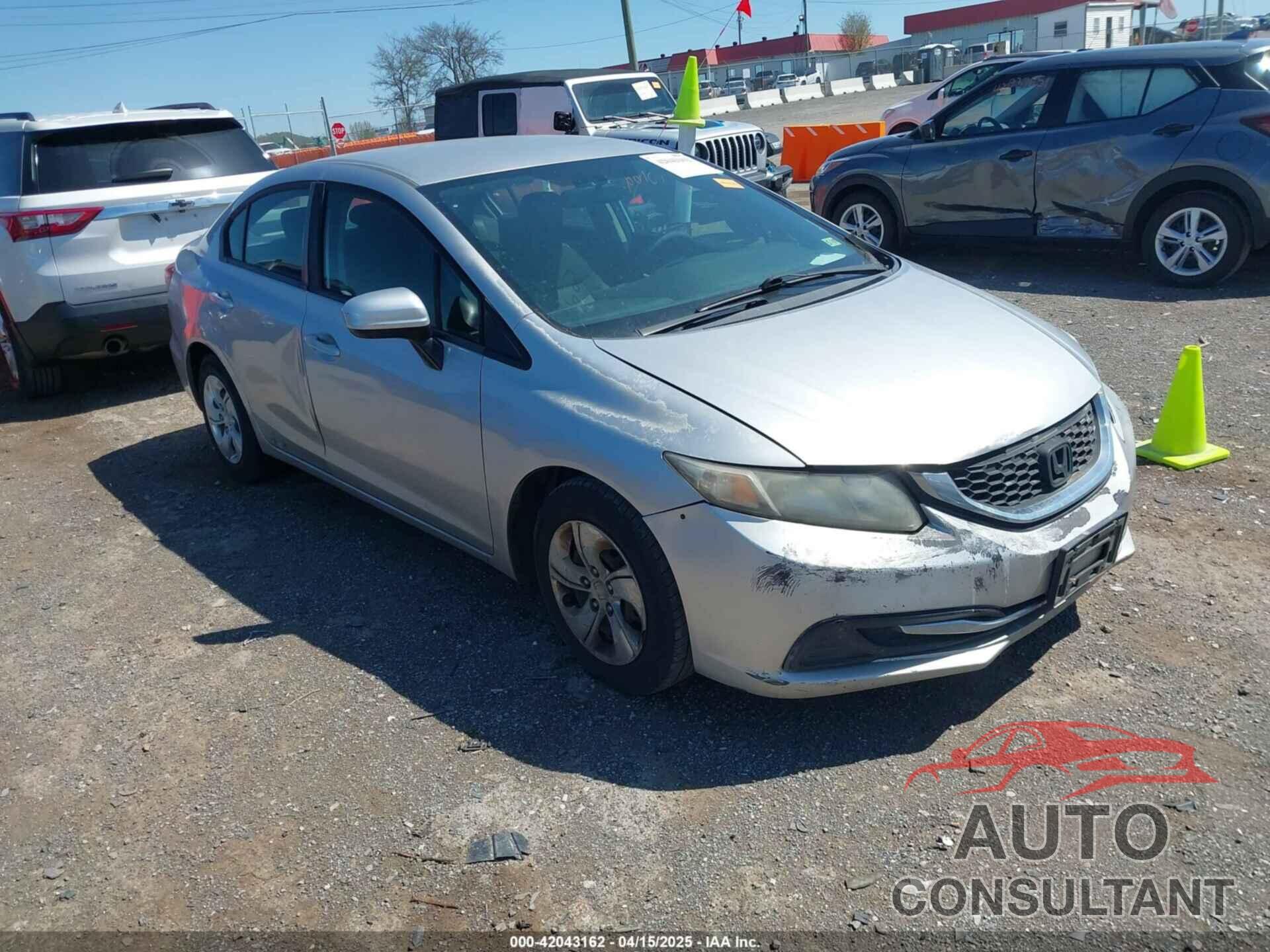 HONDA CIVIC 2014 - 19XFB2F53EE052885