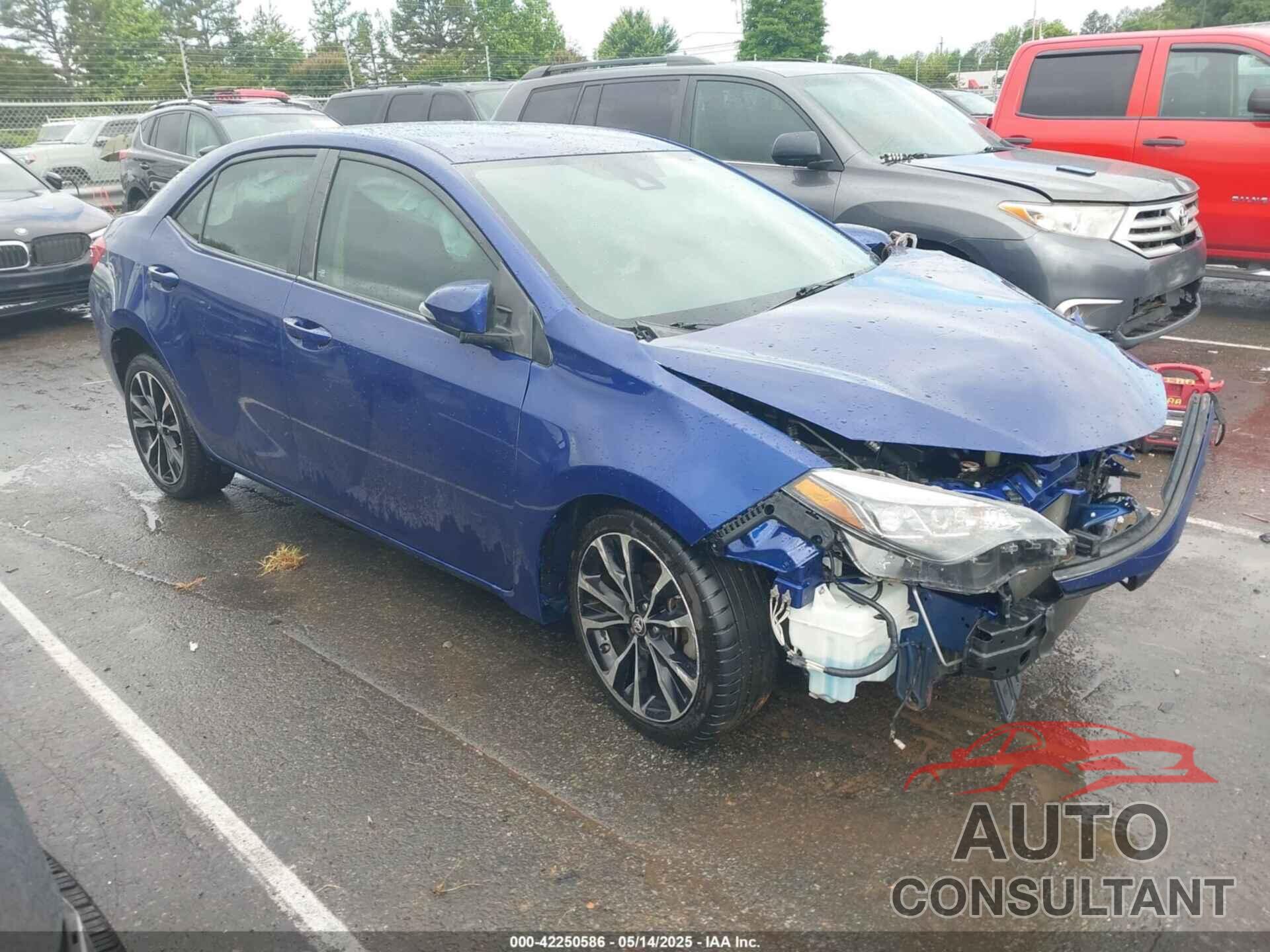 TOYOTA COROLLA 2017 - 2T1BURHE5HC871723