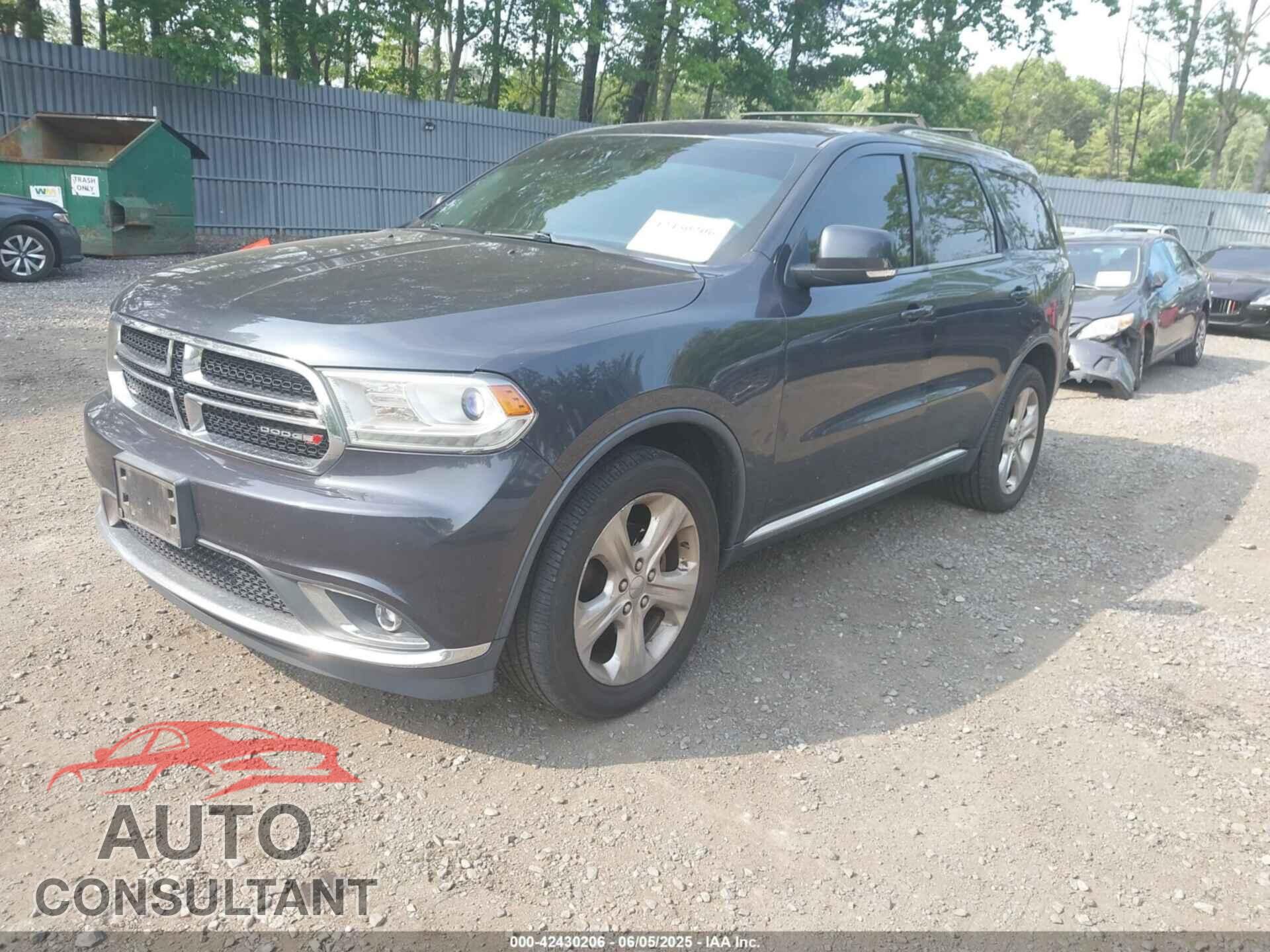 DODGE DURANGO 2014 - 1C4RDJDG0EC563404
