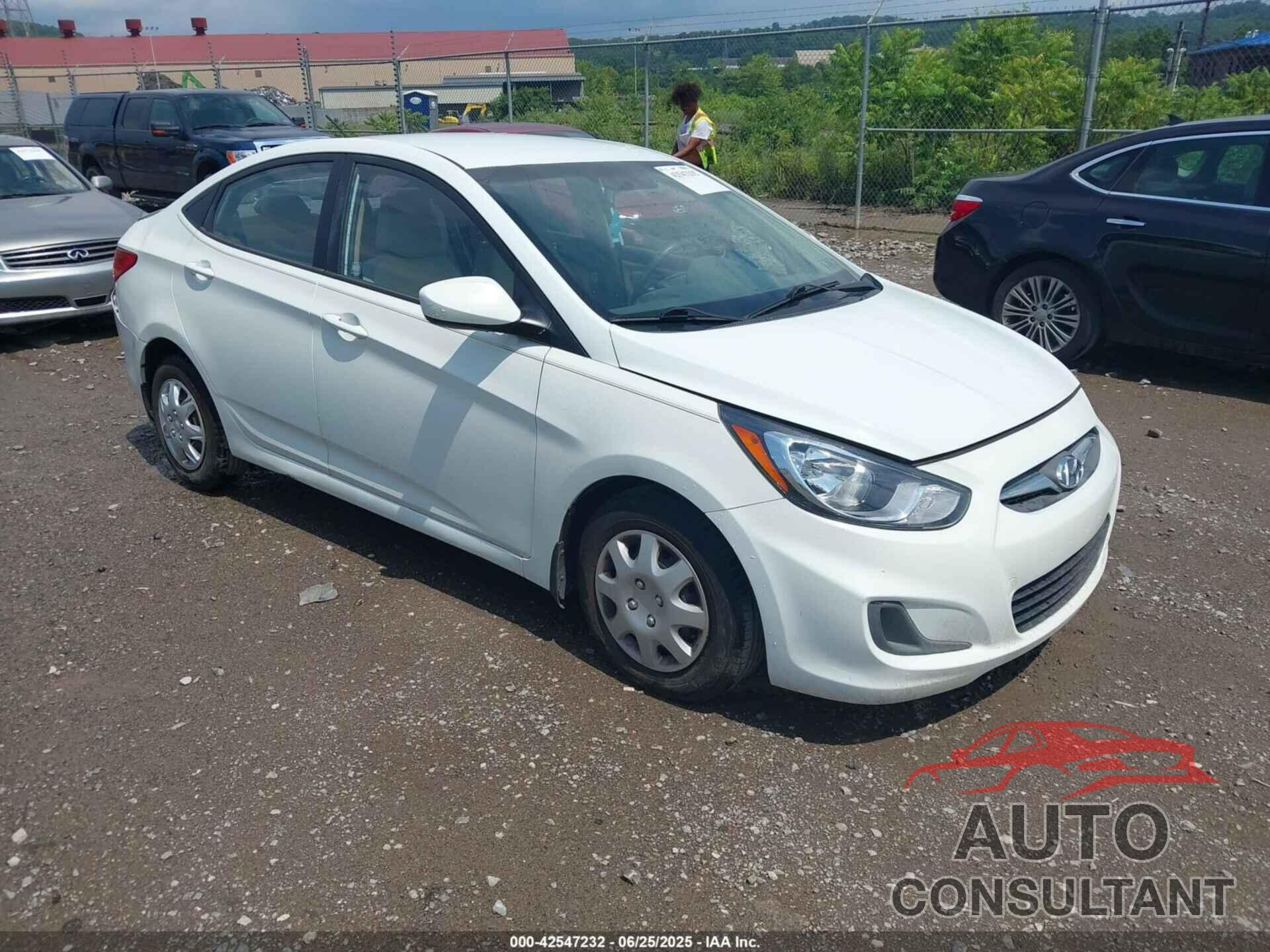 HYUNDAI ACCENT 2013 - KMHCT4AE5DU584668