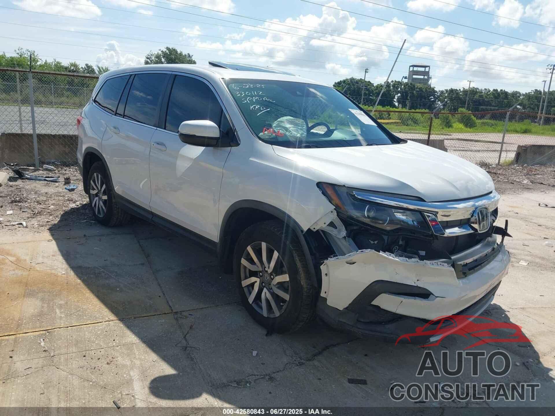 HONDA PILOT 2021 - 5FNYF5H59MB017028