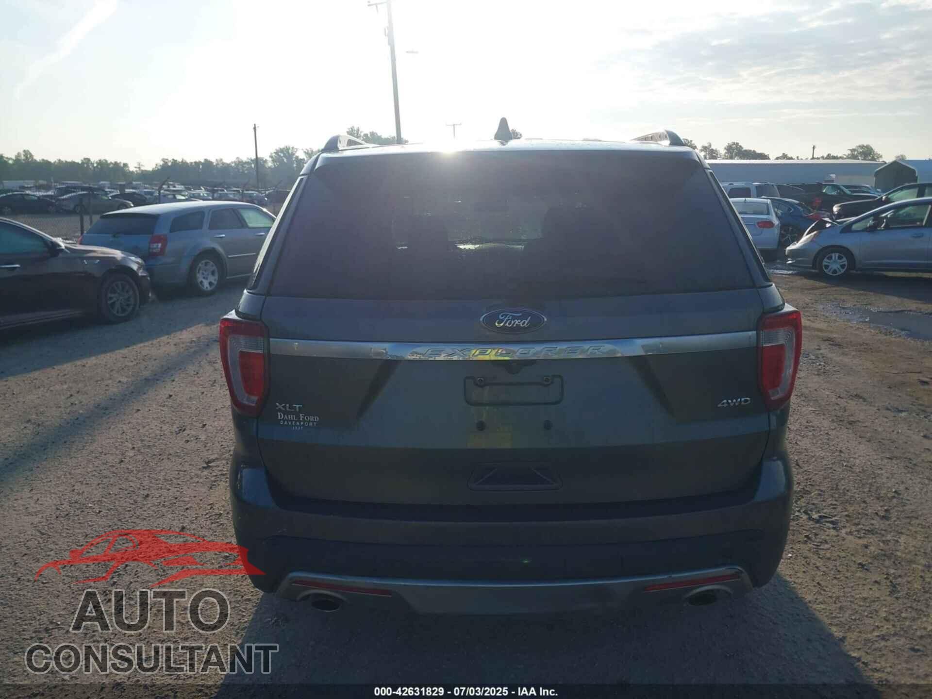 FORD EXPLORER 2017 - 1FM5K8D89HGA56502
