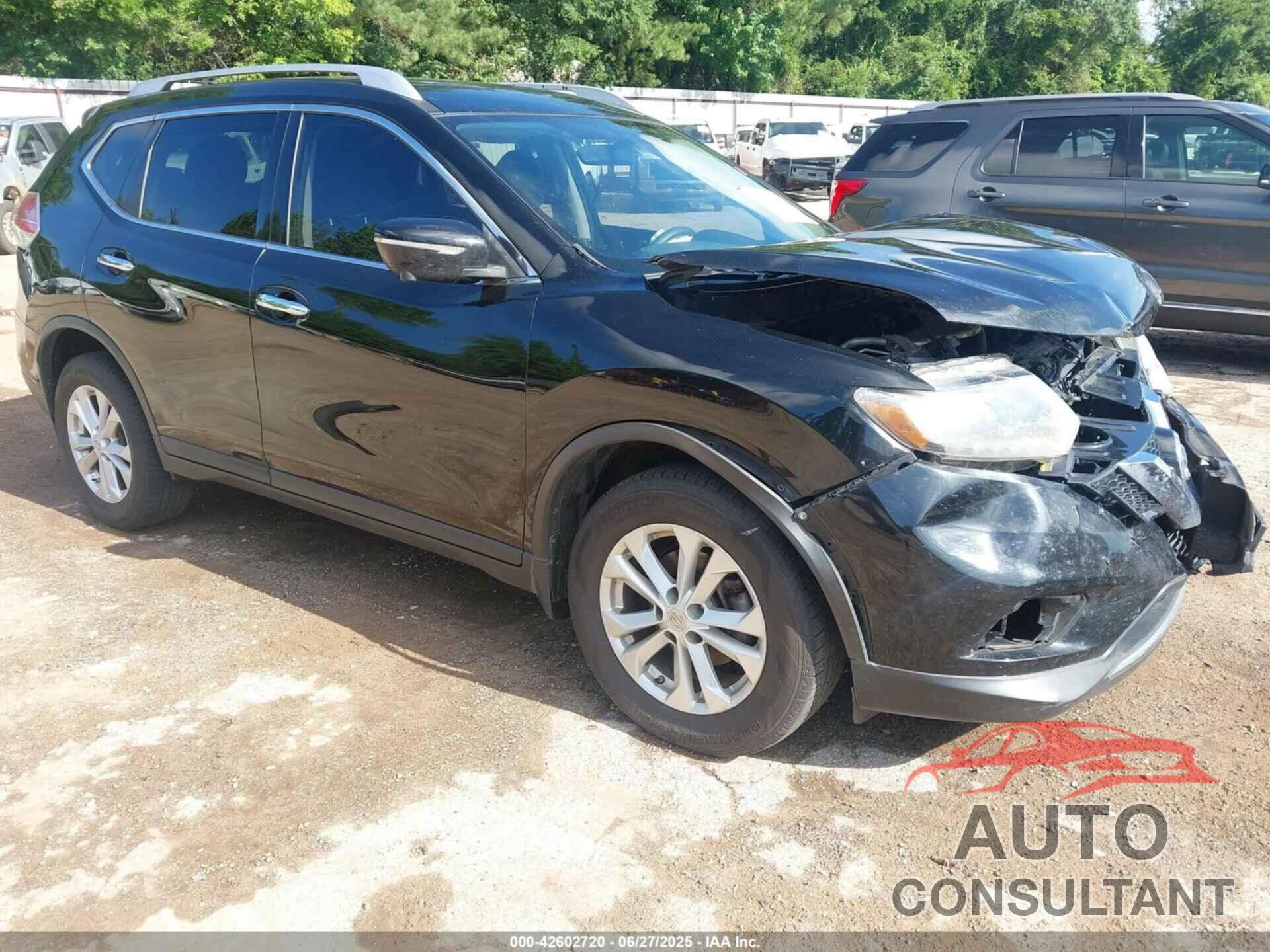 NISSAN ROGUE 2015 - KNMAT2MT7FP584926