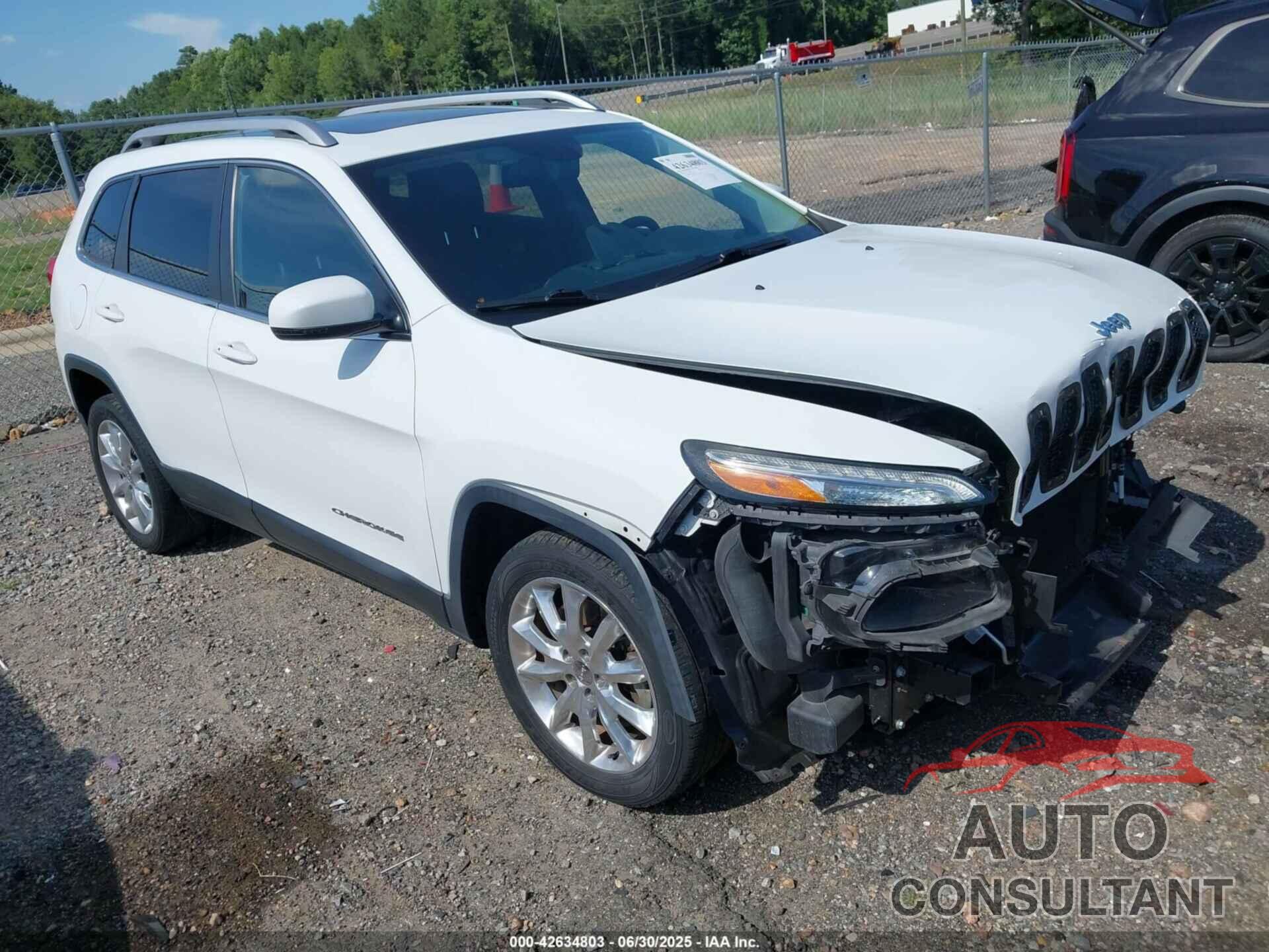 JEEP CHEROKEE 2016 - 1C4PJLDS9GW107306