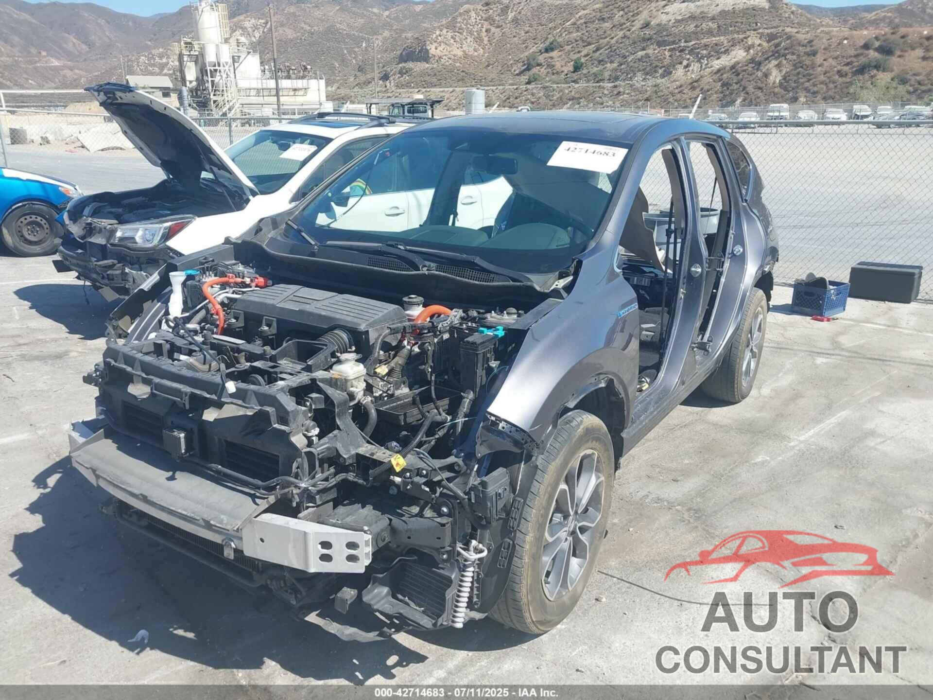 HONDA CR-V HYBRID 2022 - 5J6RT6H89NL030979