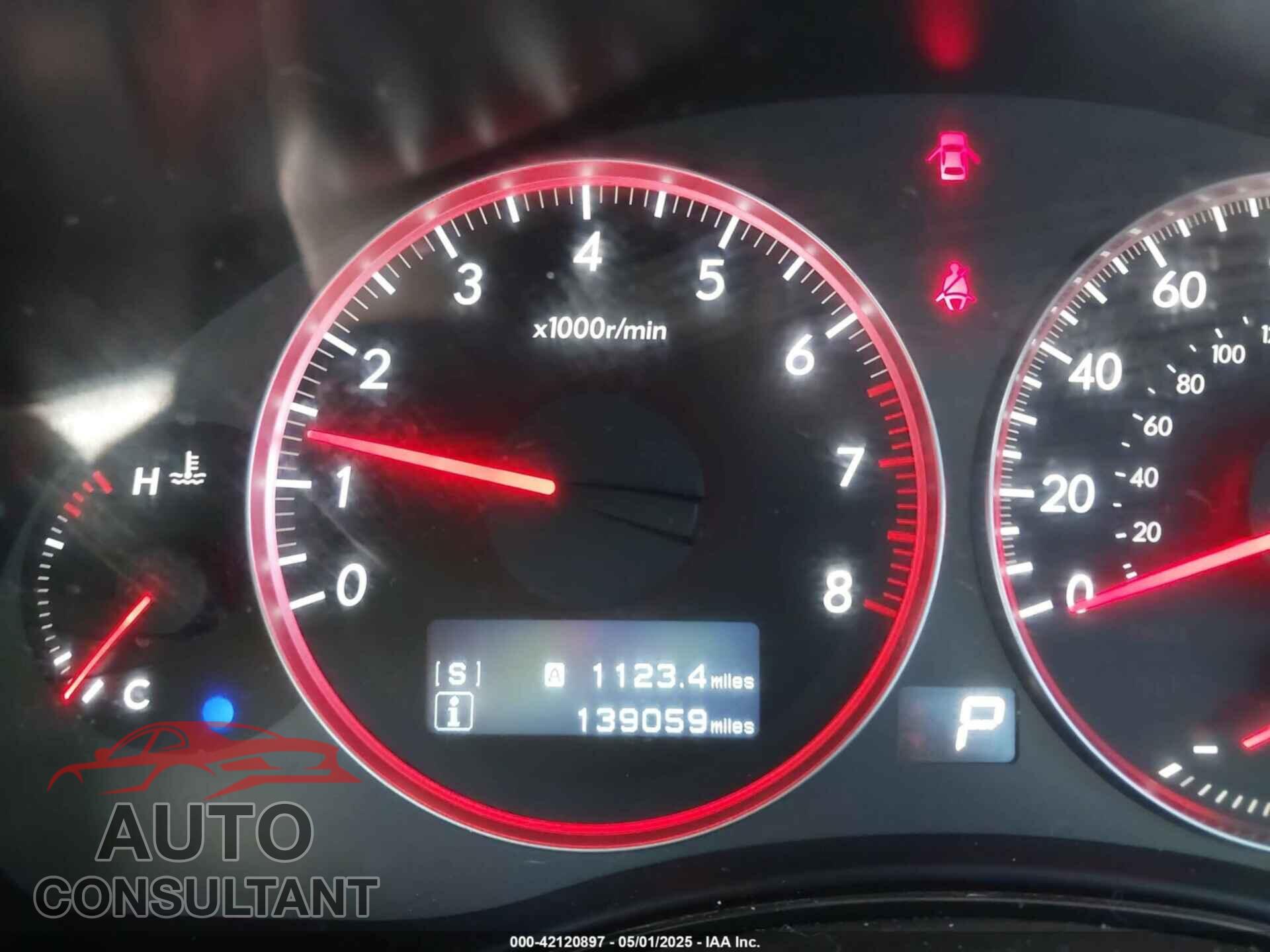 SUBARU LEGACY 2009 - 4S3BL676894214558