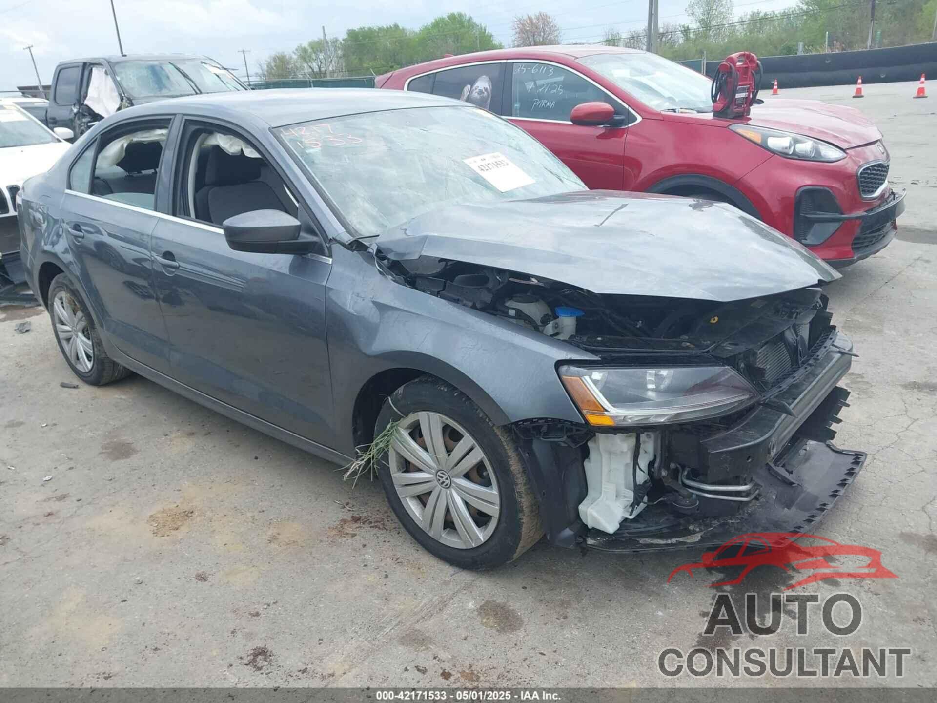 VOLKSWAGEN JETTA 2017 - 3VW2B7AJ1HM253059