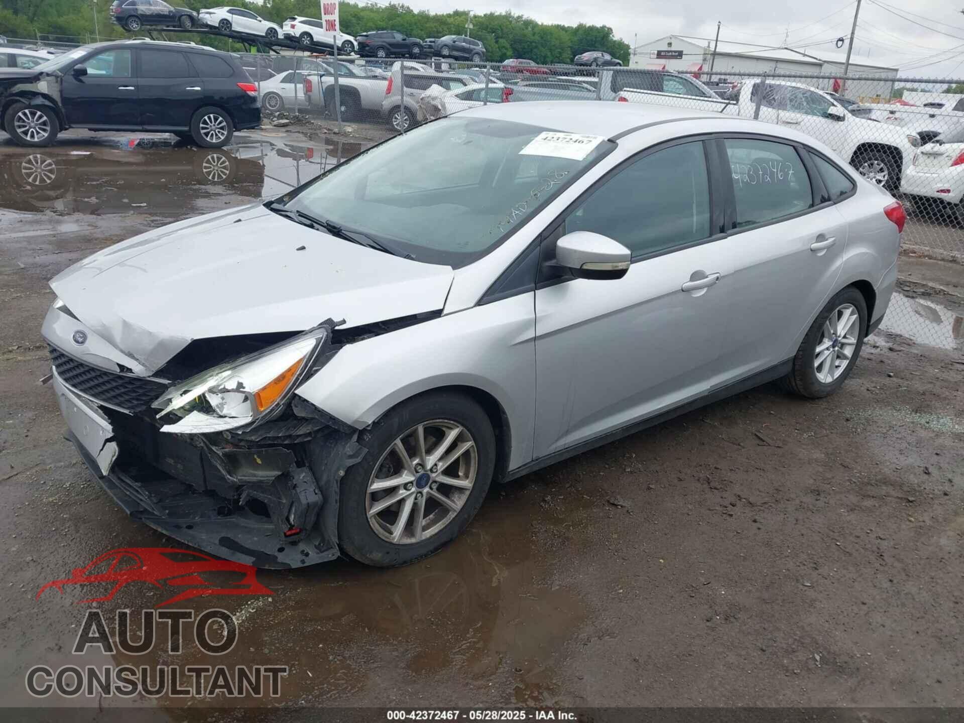 FORD FOCUS 2016 - 1FADP3F20GL262364