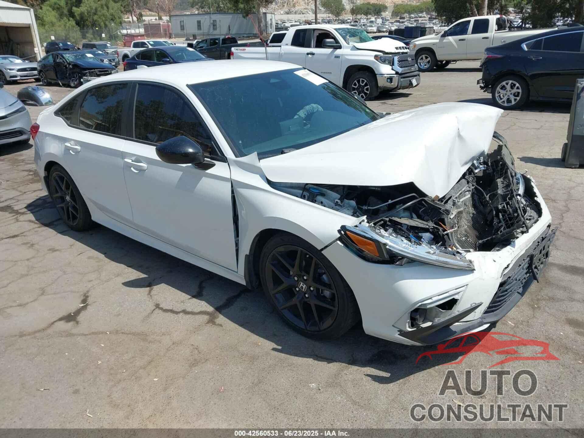 HONDA CIVIC 2022 - 2HGFE2F53NH534253