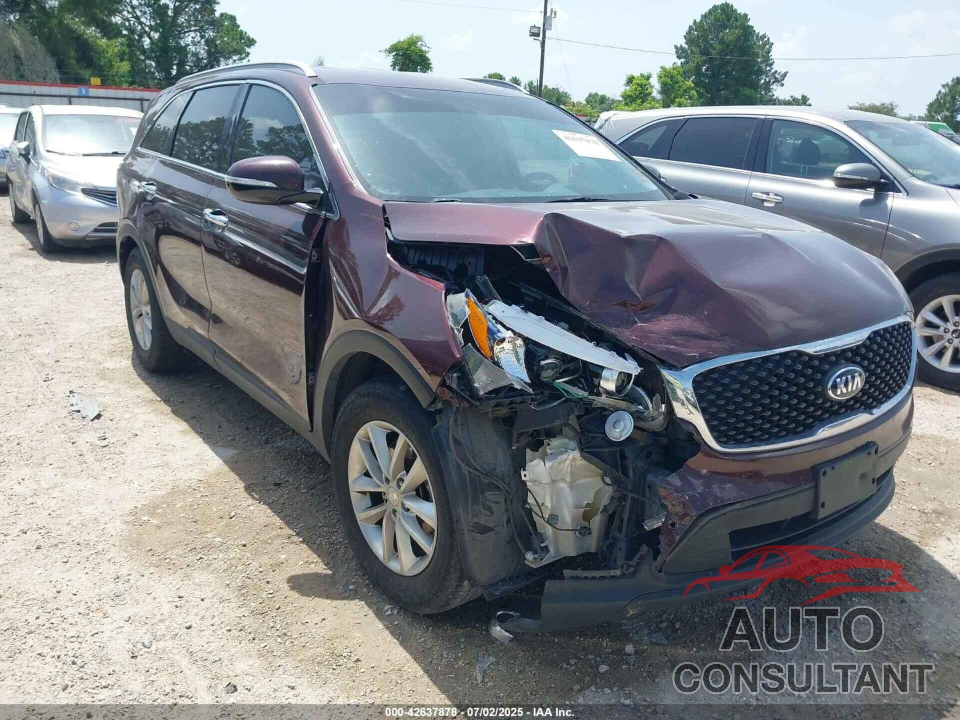 KIA SORENTO 2017 - 5XYPG4A38HG274806