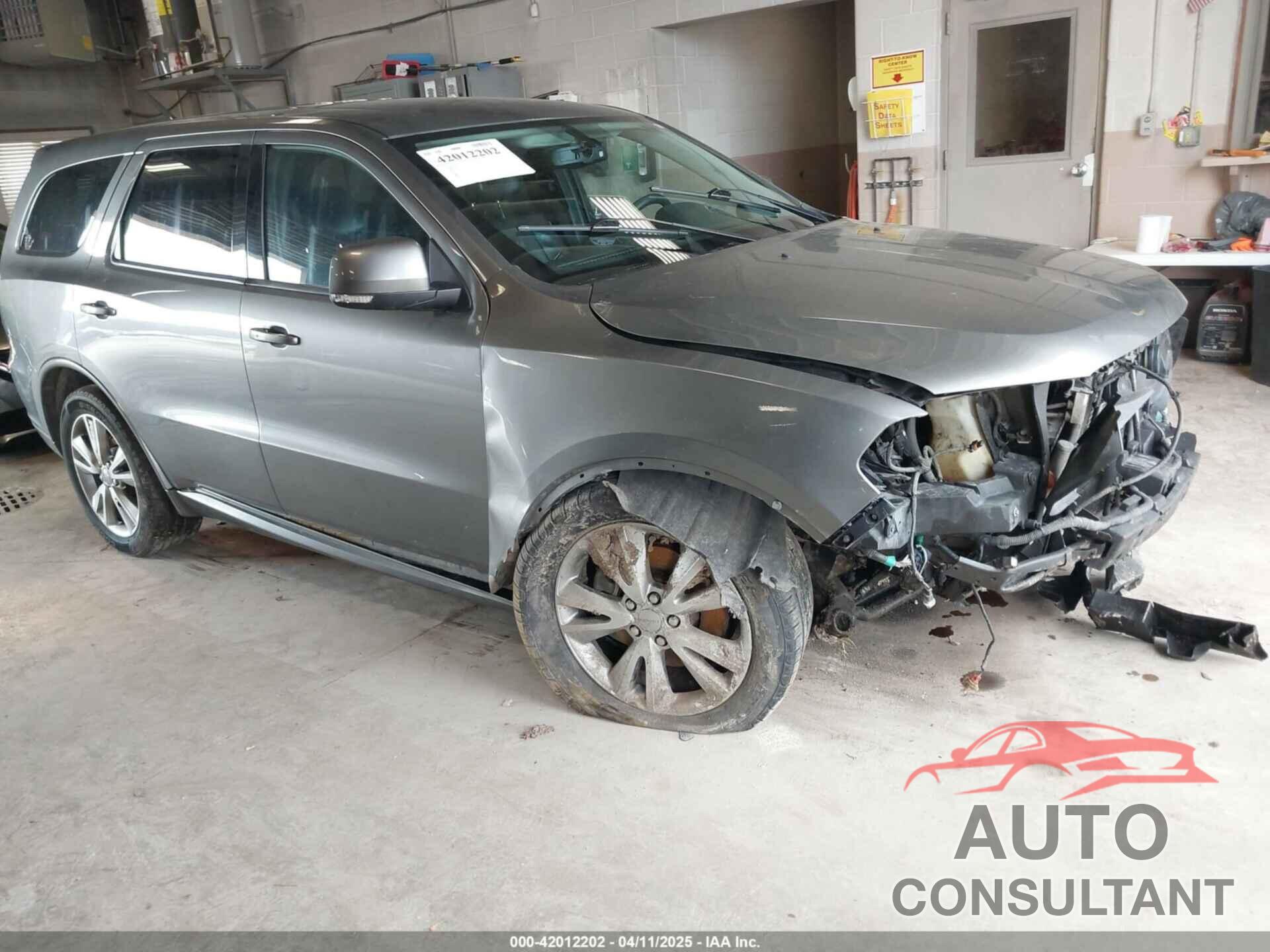 DODGE DURANGO 2012 - 1C4SDJCT2CC169951
