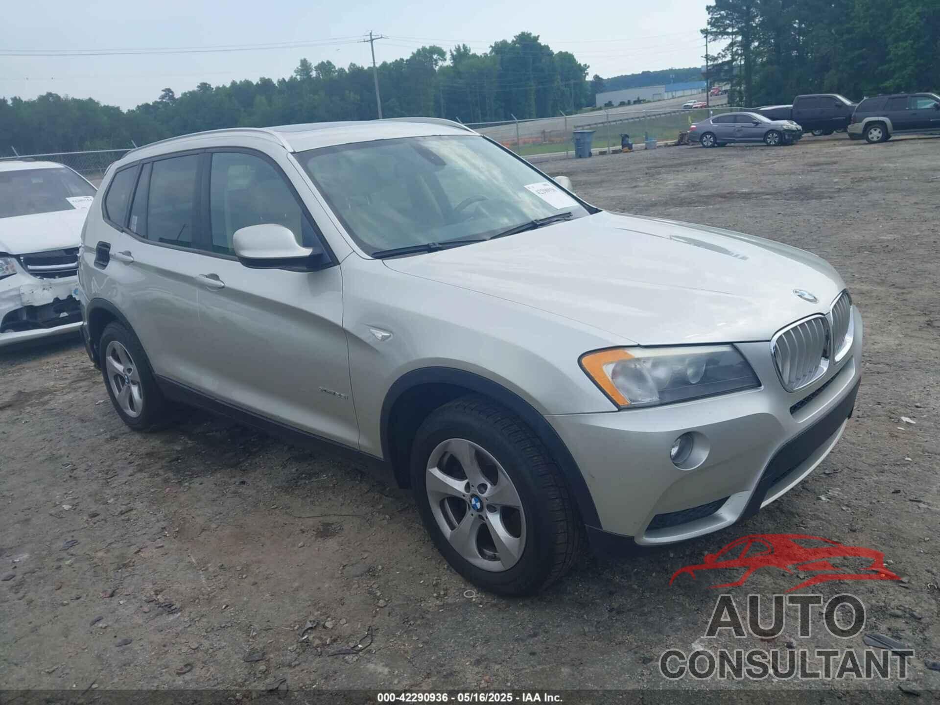 BMW X3 2012 - 5UXWX5C57CL720097