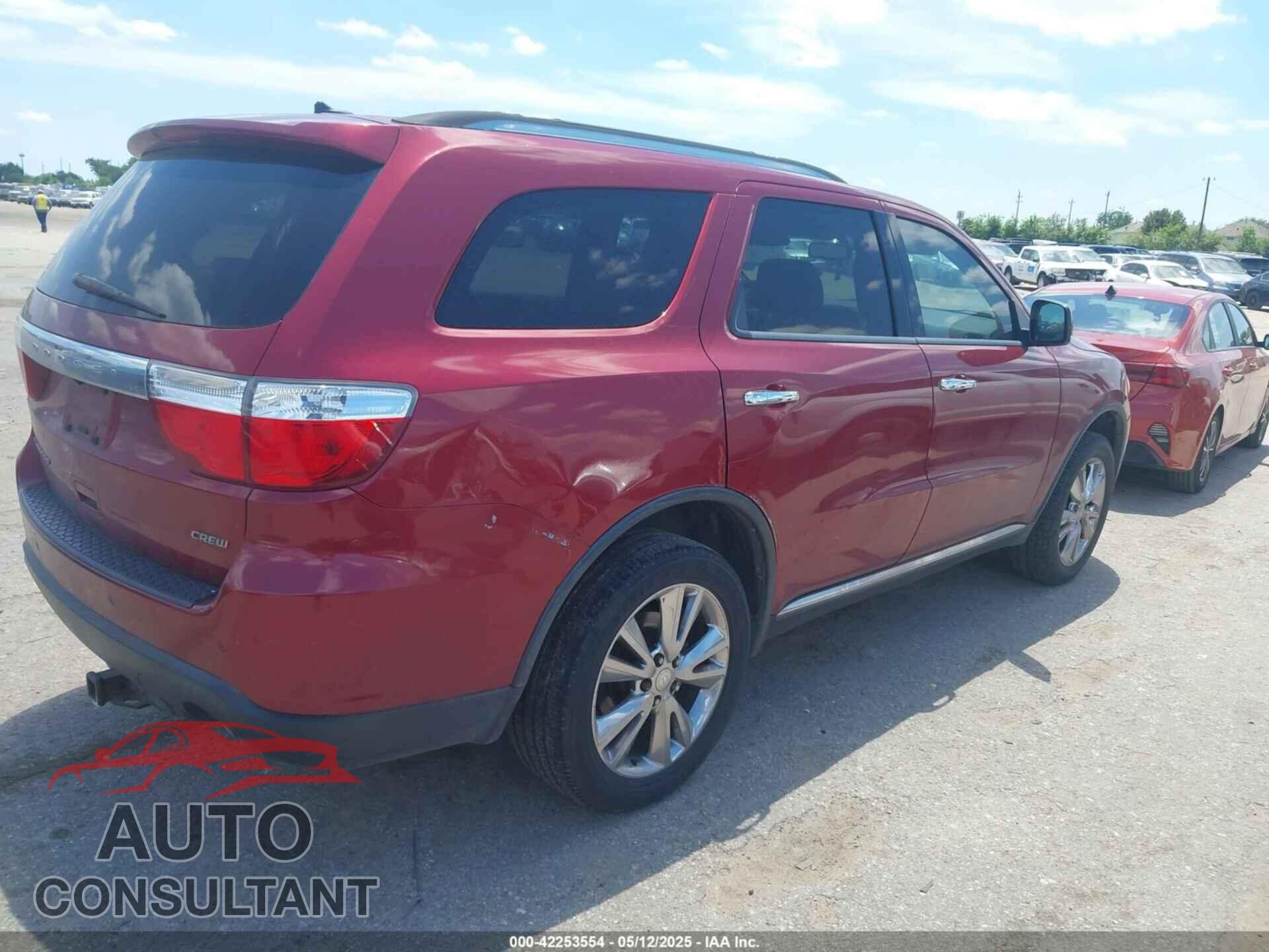 DODGE DURANGO 2013 - 1C4RDHDG6DC598097