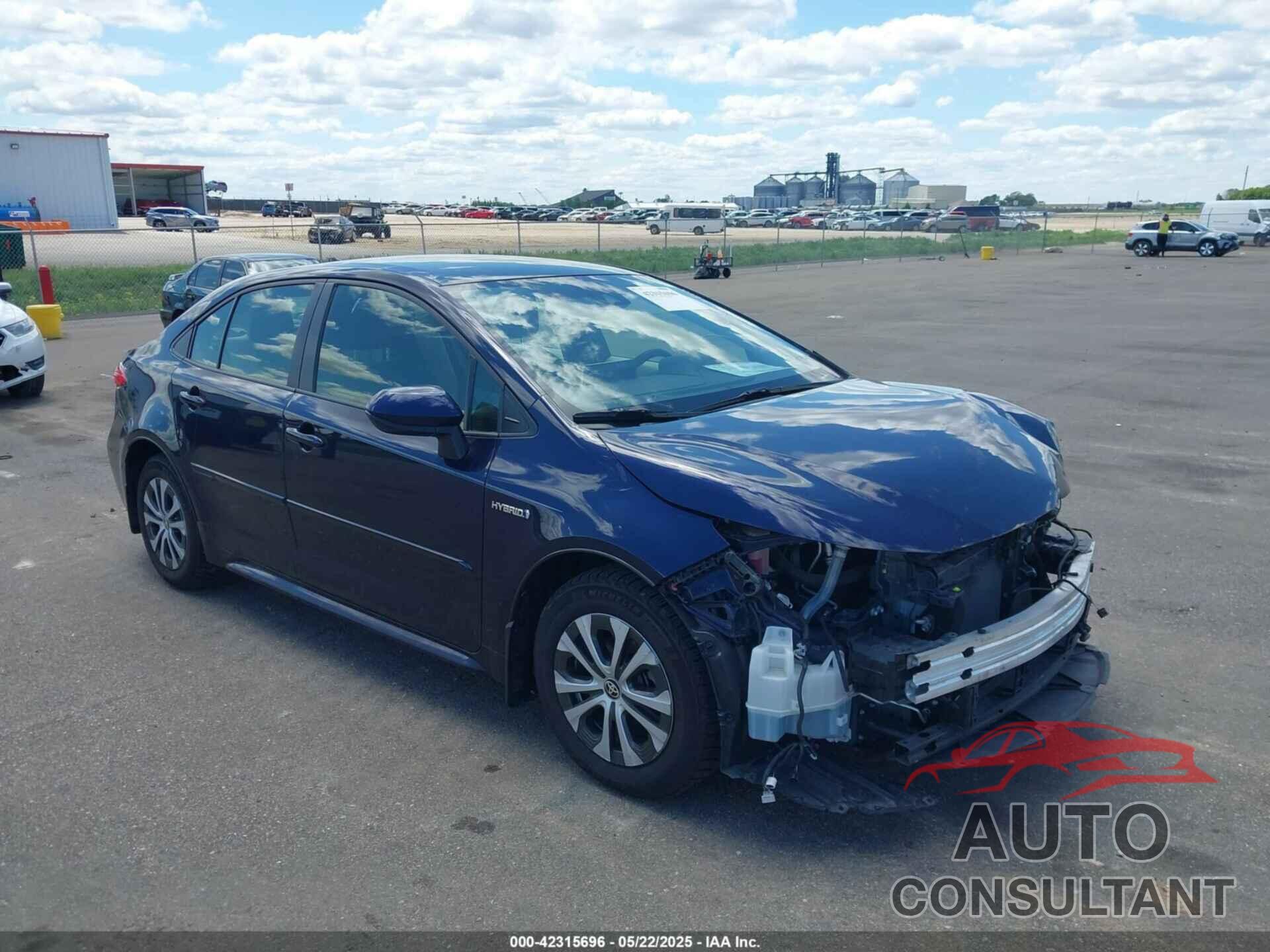 TOYOTA COROLLA 2021 - JTDEAMDE3MJ026964