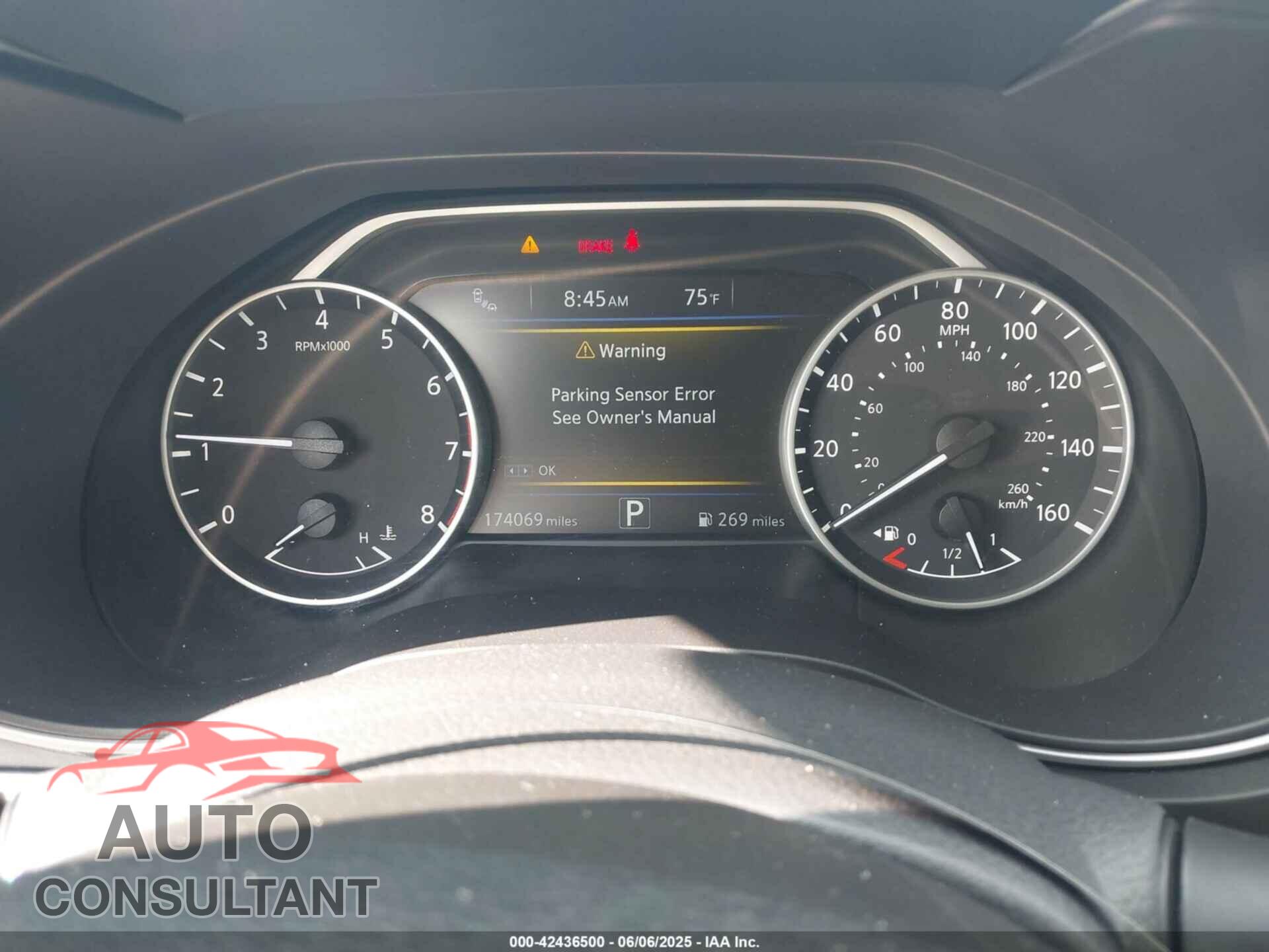 NISSAN MAXIMA 2017 - 1N4AA6AP1HC403792