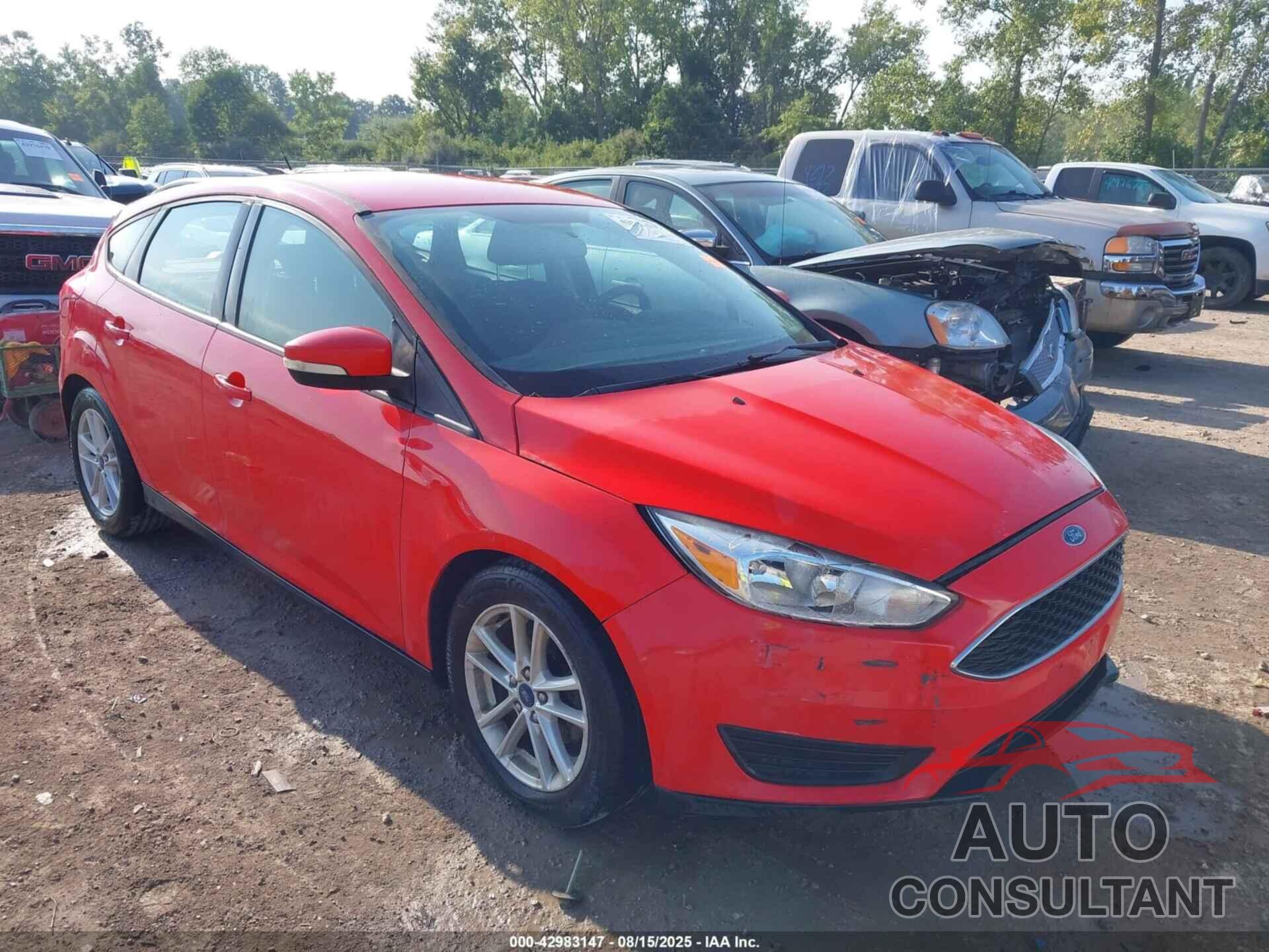 FORD FOCUS 2017 - 1FADP3K25HL271424