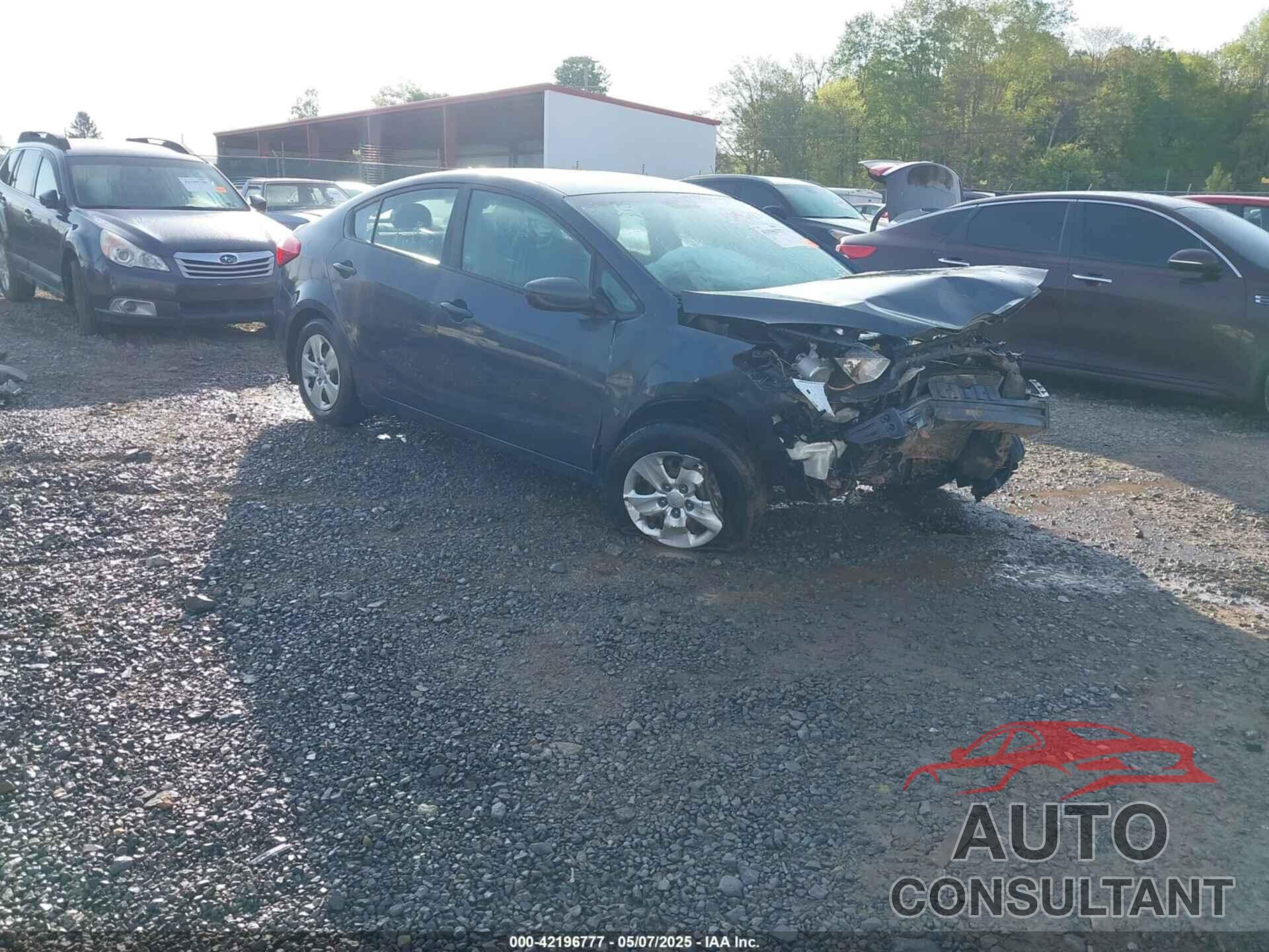 KIA FORTE 2016 - KNAFK4A68G5477333