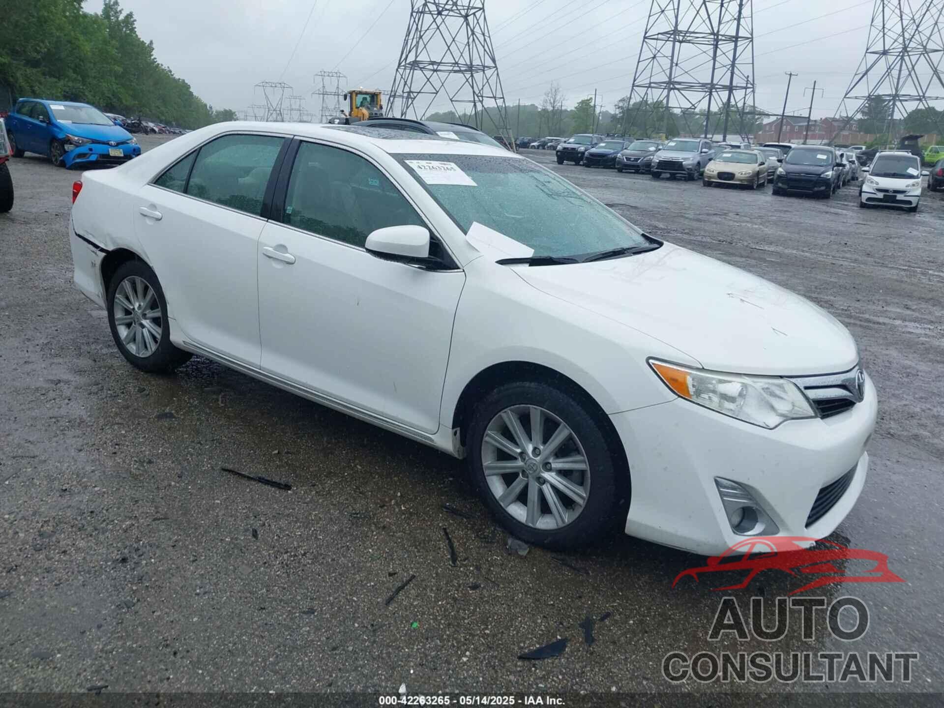 TOYOTA CAMRY 2012 - 4T1BF1FK6CU507368