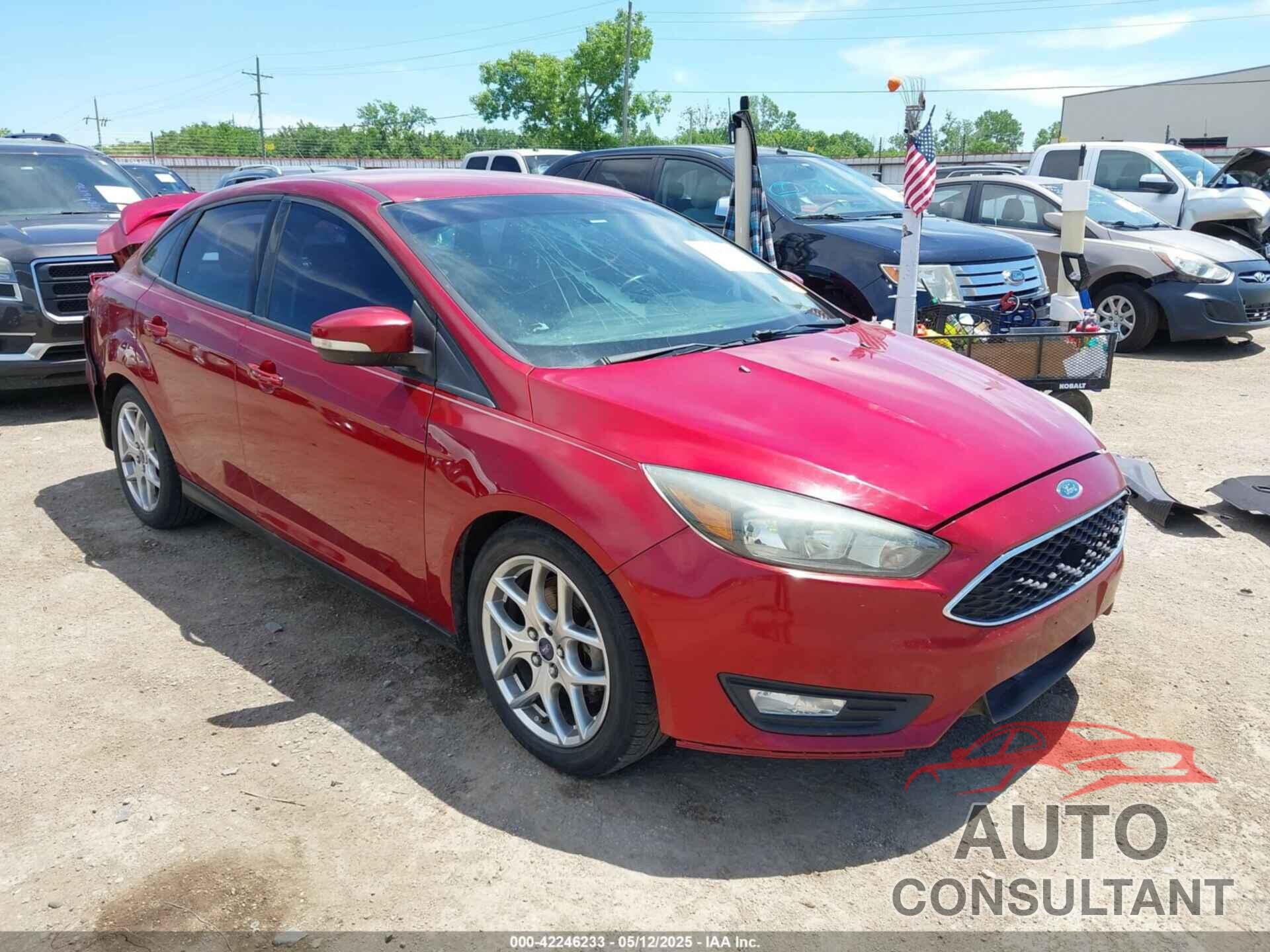 FORD FOCUS 2015 - 1FADP3F27FL210700