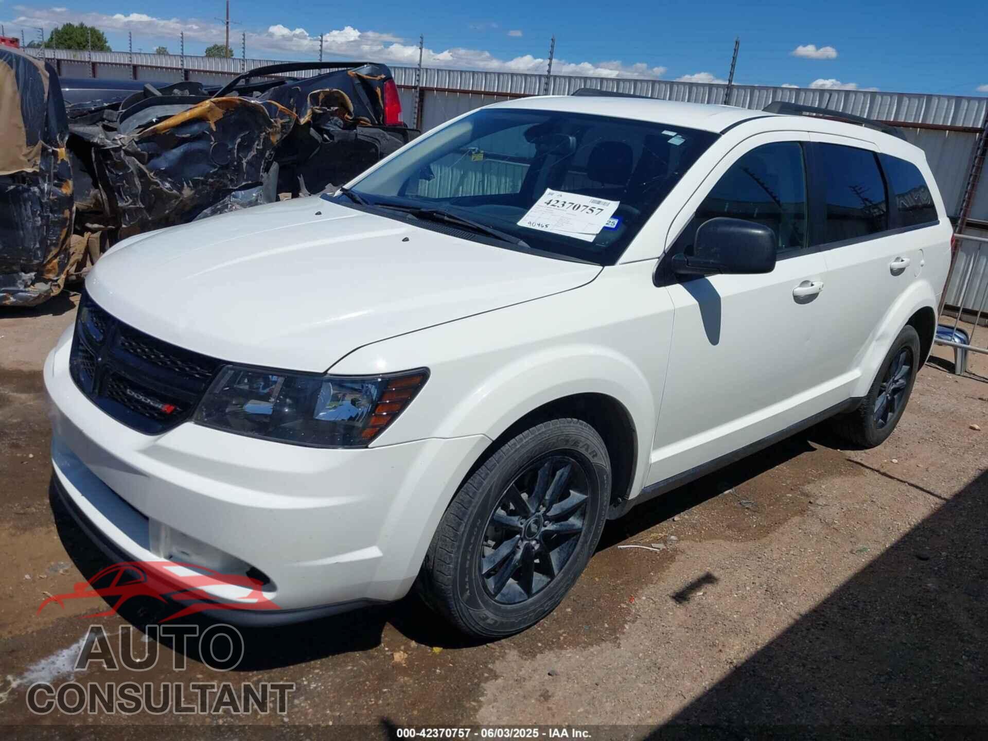 DODGE JOURNEY 2020 - 3C4PDCAB9LT264880