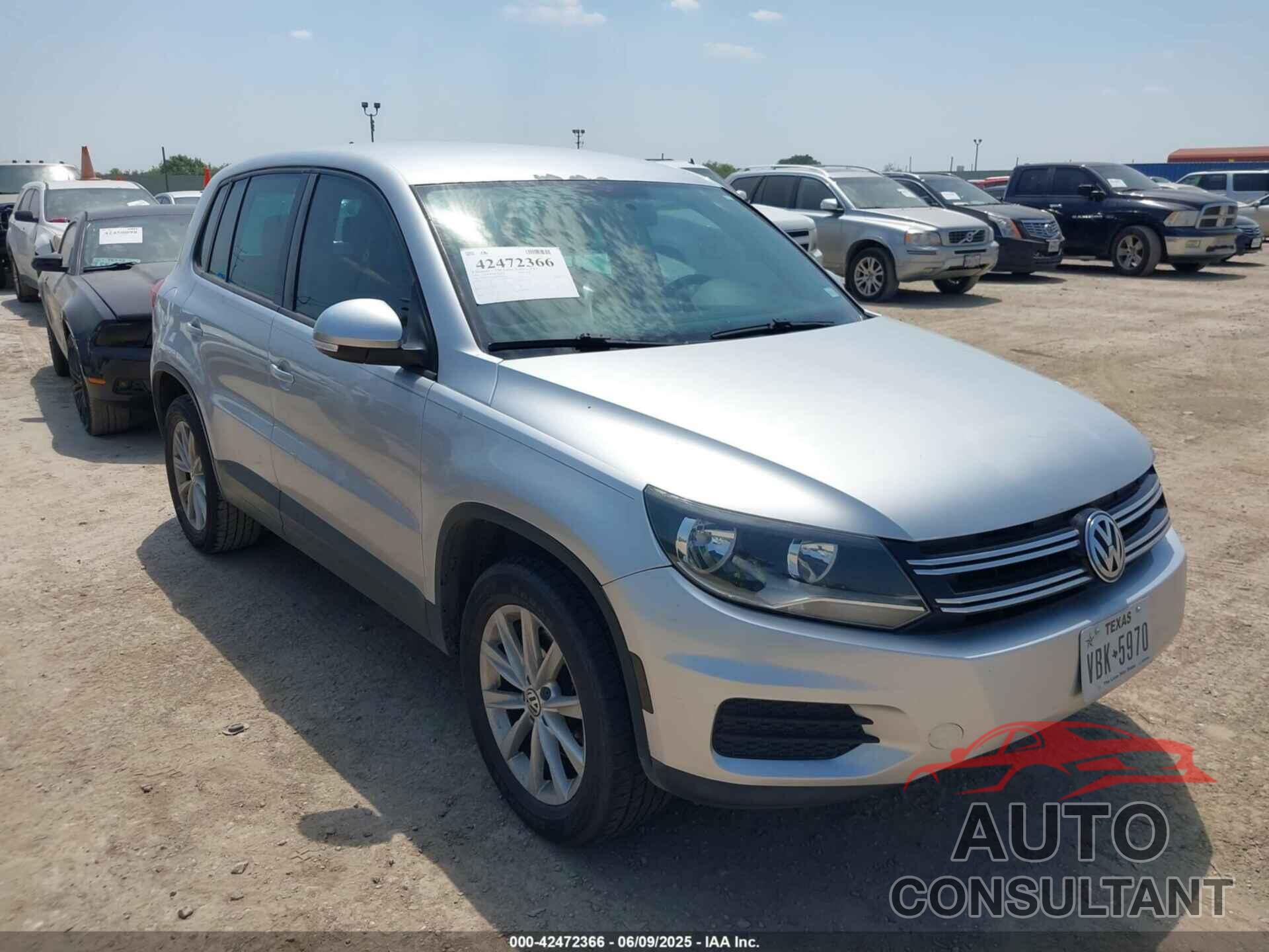 VOLKSWAGEN TIGUAN 2014 - WVGAV3AX3EW507719