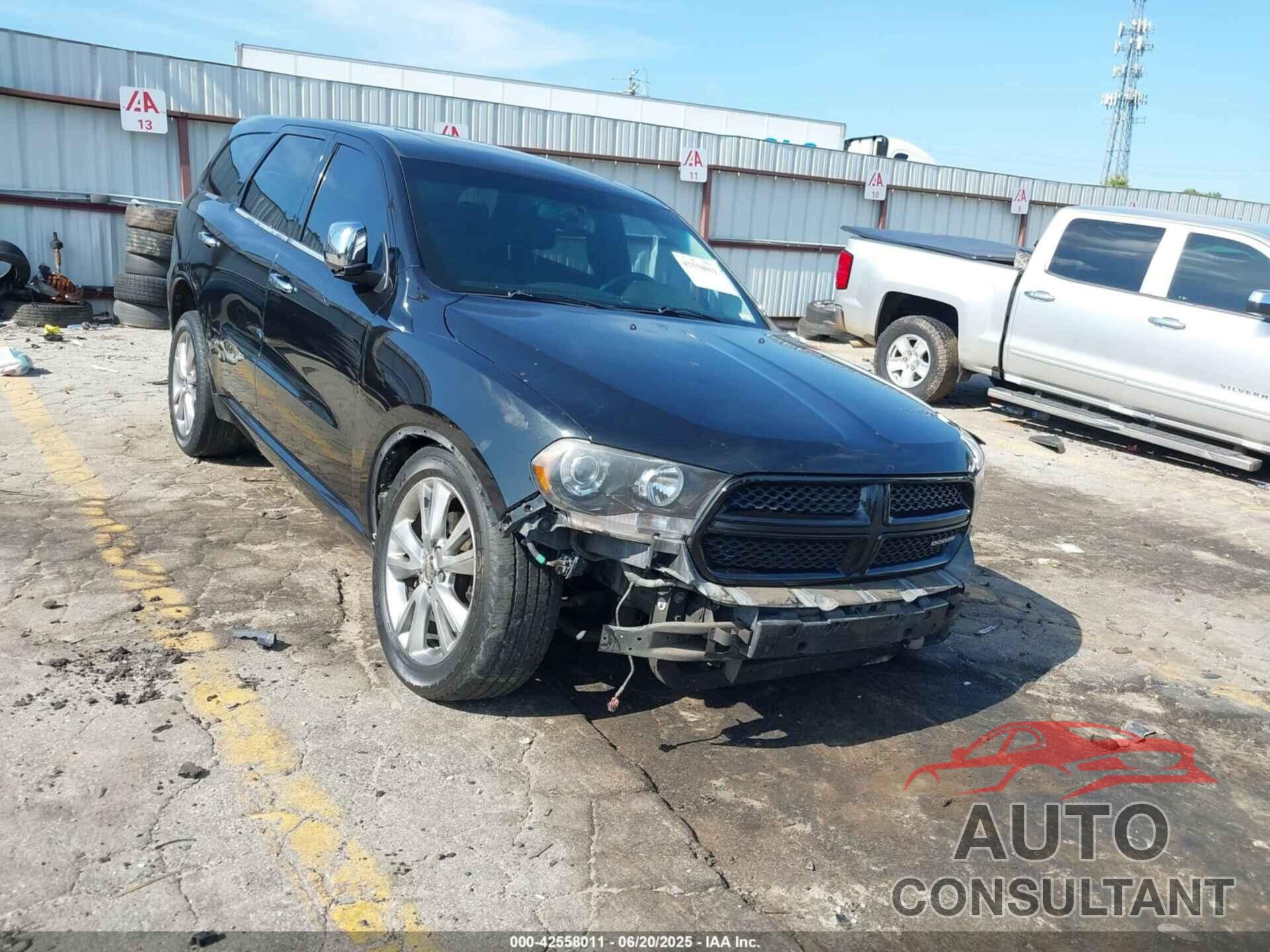 DODGE DURANGO 2012 - 1C4SDJCT7CC164213